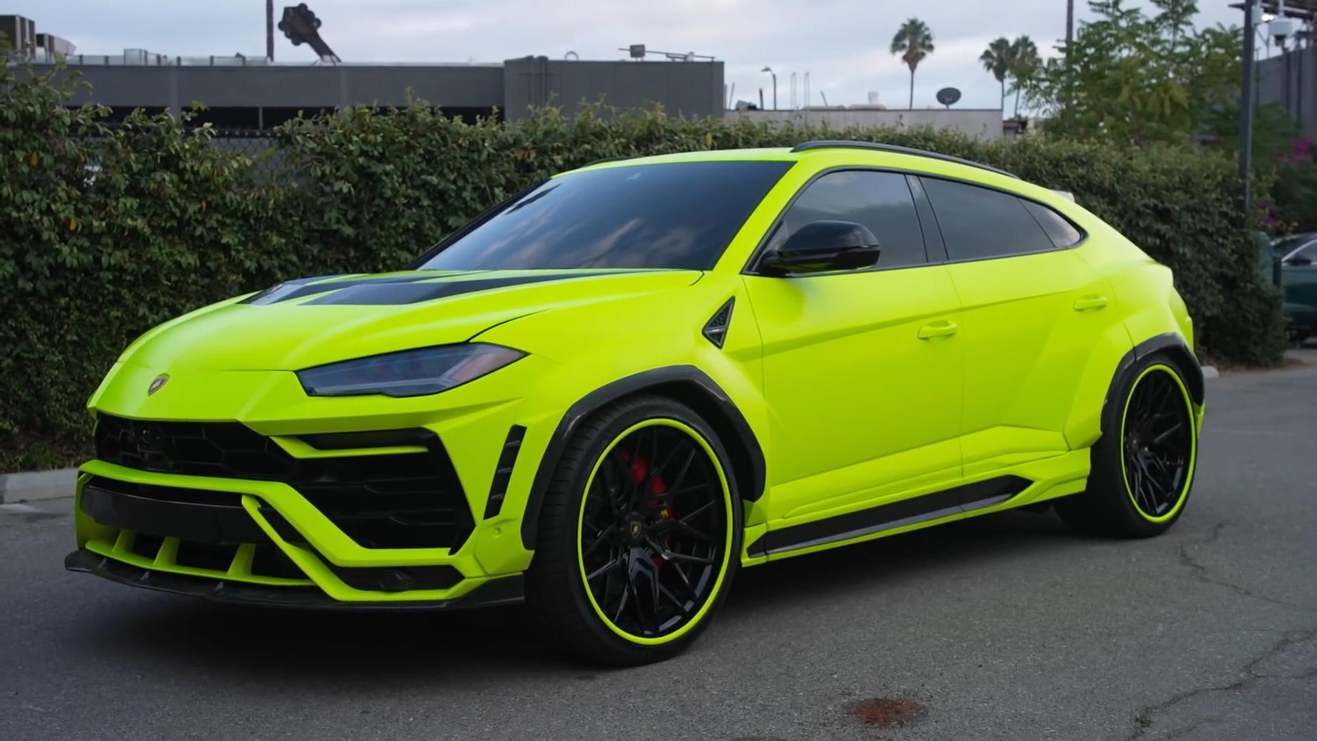 Epic Celebrity Lamborghini Urus Showdown: Ranking The 15 Most Boldest And Bizarre Customizations 19 Vs youtube lameloballtennisballlamborghiniuruswidebody 610
