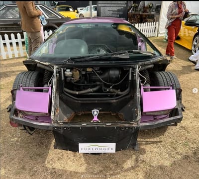 Simon Furlonger Mad Max-Style Lamborghini Diablo Stole The Show At The 2024 Salon Privé 2 Alleggereta