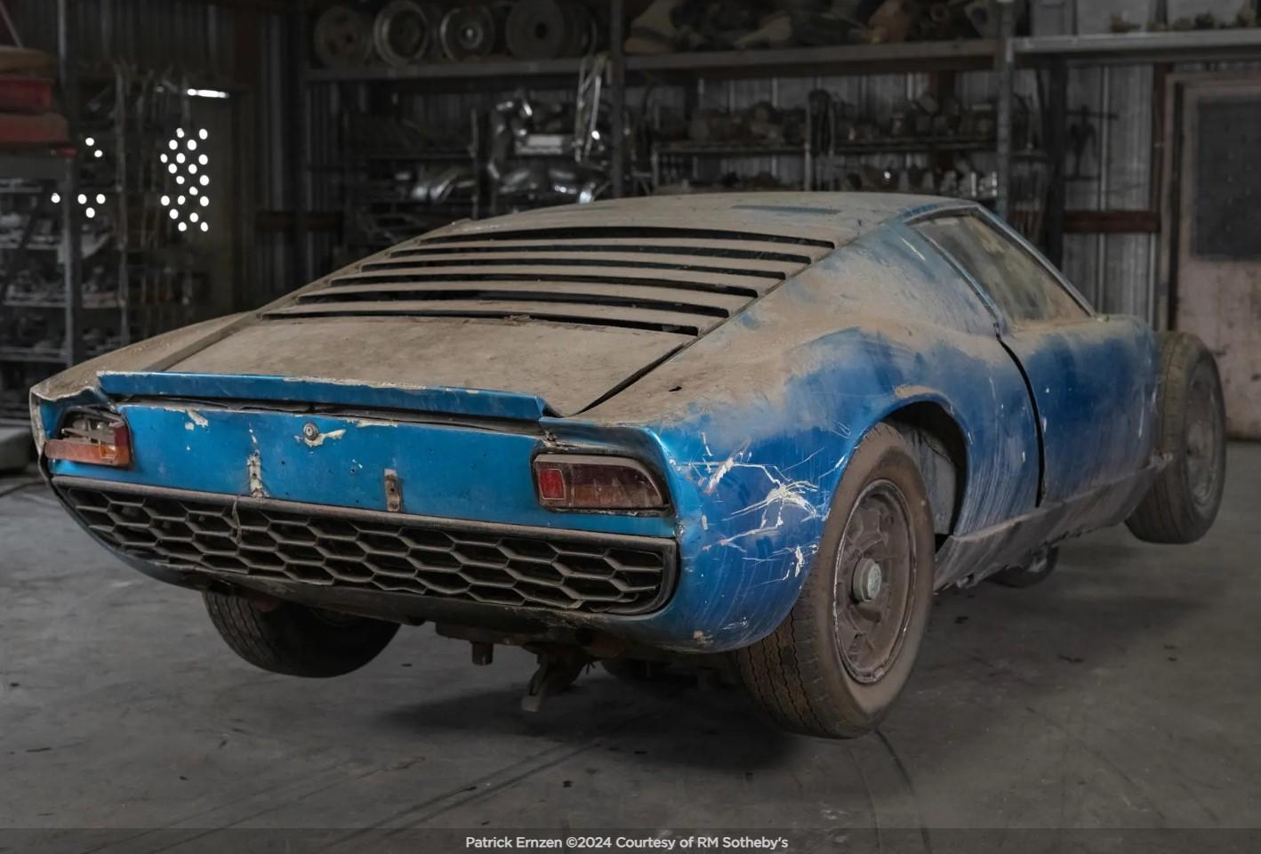 An Extremely Rare Historic Discovery: The Unveiling Of 3 Unrestored Lamborghini Miuras Worth Over 2 Million From A Junkyard! 36 Redfdit community 3