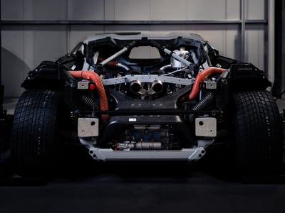 How Lamborghini Built A Gt3 Race Car That Shares Your Road Car'S Engine 2 Sc63 lmdh other rear view 003