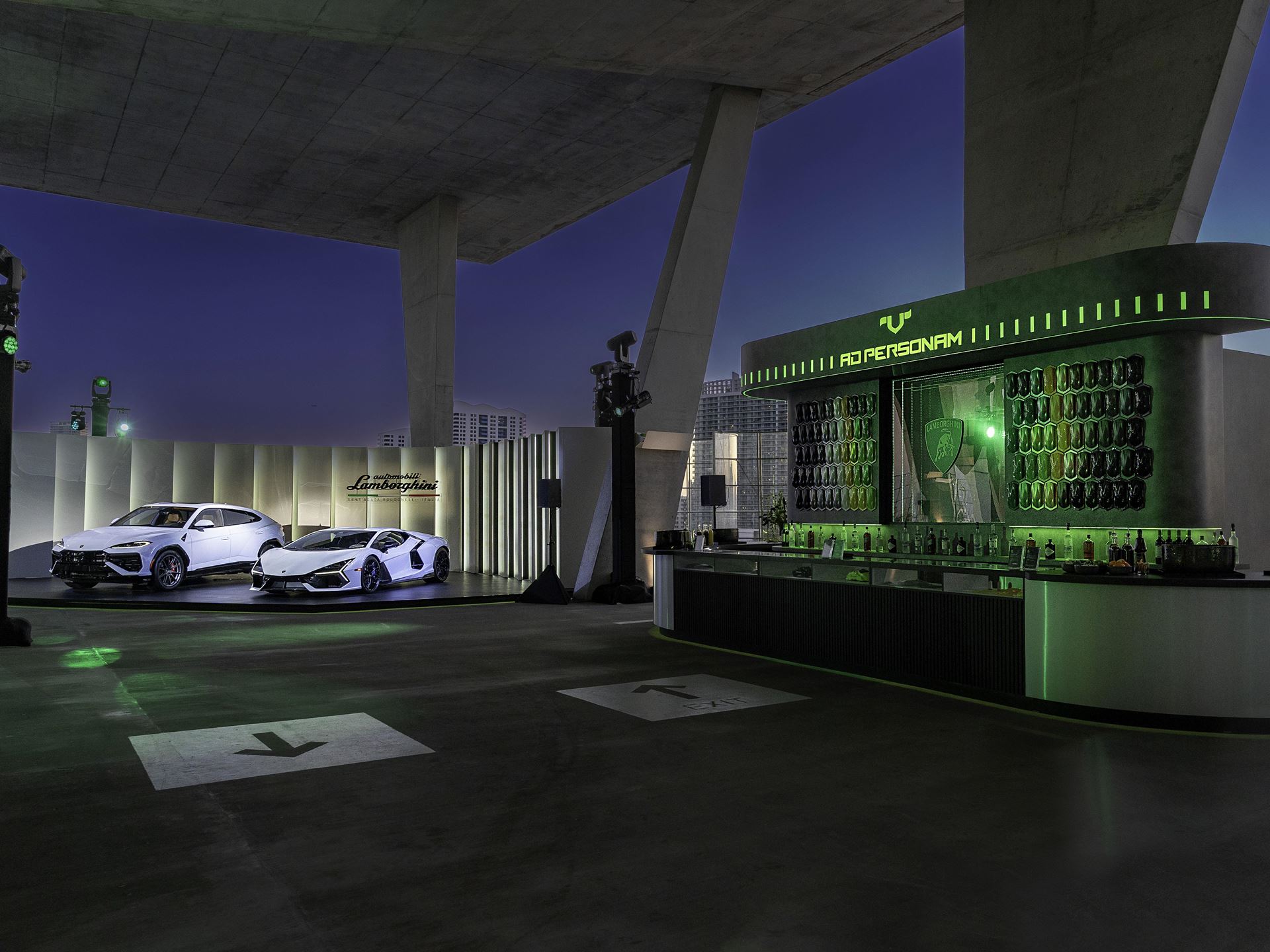 Urus revuelto hurac n white supercar other wide shot 017