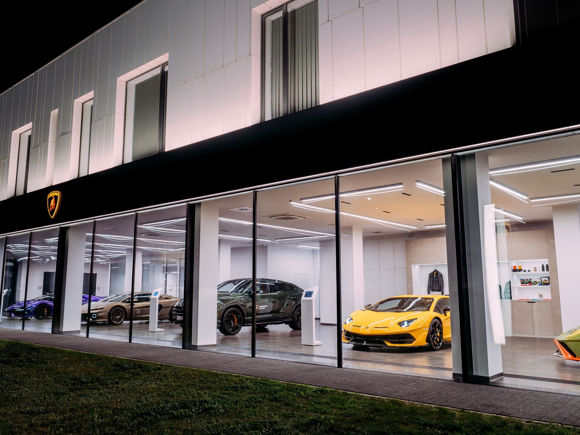 Lamborghini'S Fully Hybridized Lineup Lands In Poland As Katowice Showroom Opens For Business 9 Lamborghini katowice showroom poland hybrid lineup exterior 013