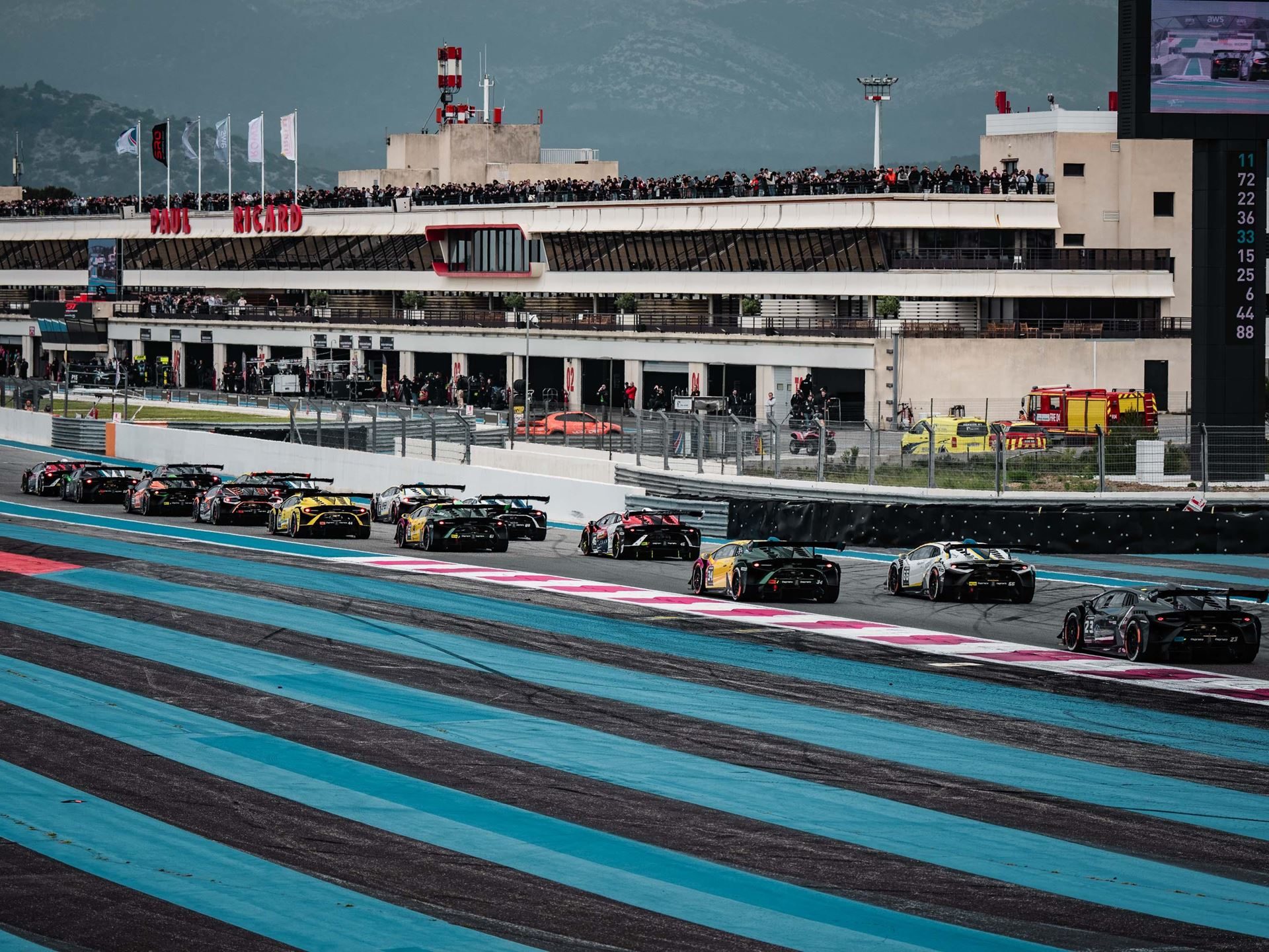 Lamborghini super trofeo europe 2026 paul ricard results action 009