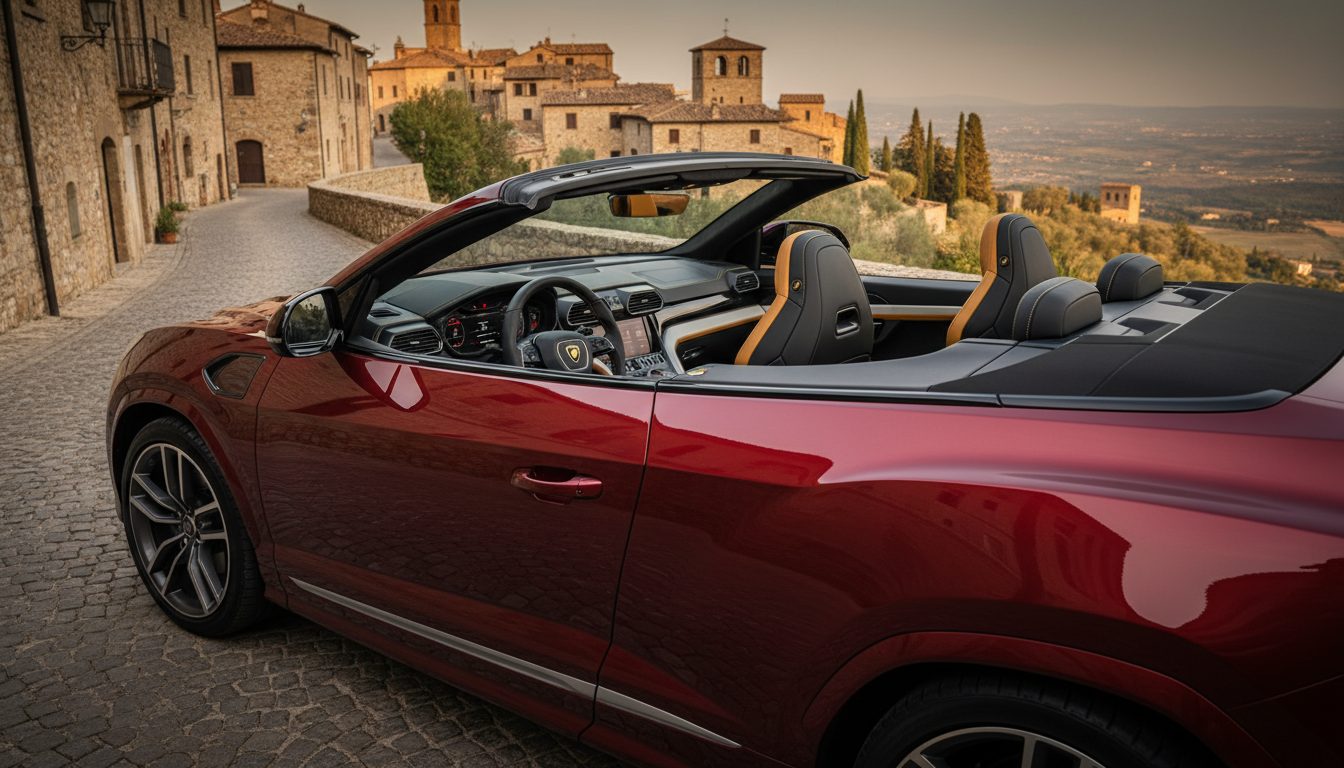 The Urus Cielo: Lamborghini'S Convertible Suv Pairs 640 Hp With An 'Aperitivo Mode' For Open-Air Absurdity 3 Lamborghini urus convertible interior