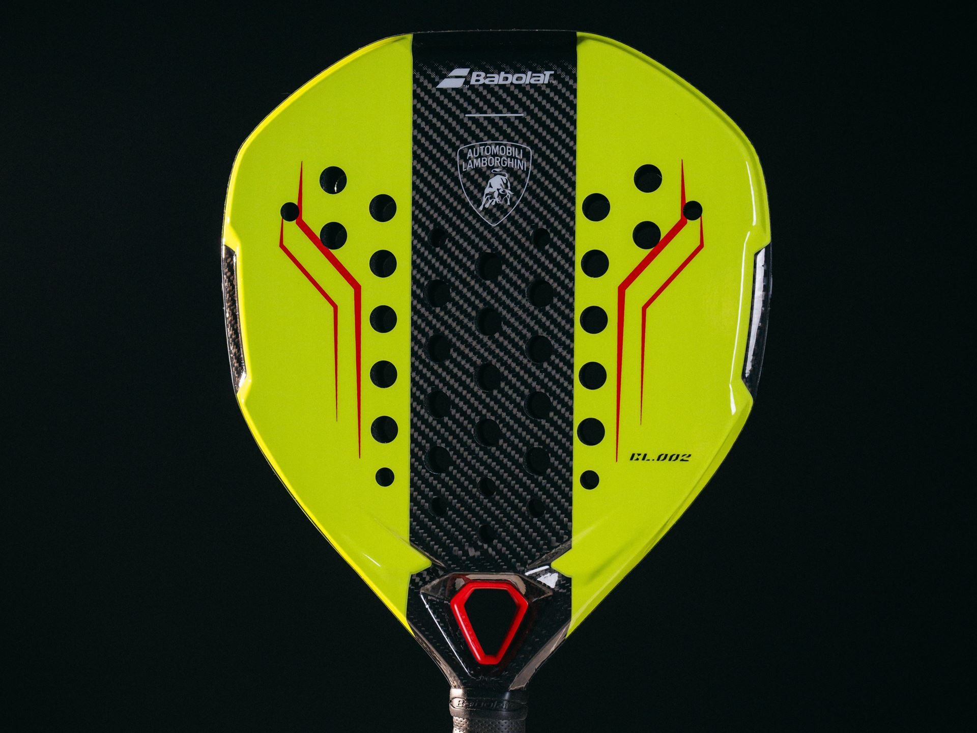 Babolat X Lamborghini Bl002: Carbon Fiber Expertise Meets The Padel Court At $650 17 Babolat lamborghini bl002 padel racquet draft 7158b8d4 detail 005
