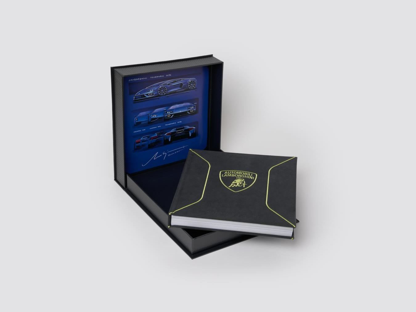 Lamborghini'S 2025 Holiday Gift Guide Stretches From Lego Bricks To $30,000 Loudspeakers 11 Boxed collector's edition of automobili lamborghini book with concept car illustrations on the inner lid