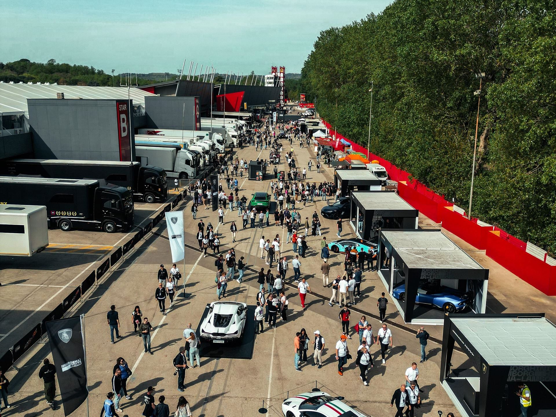 Lamborghini 63 anniversary number meaning event 006