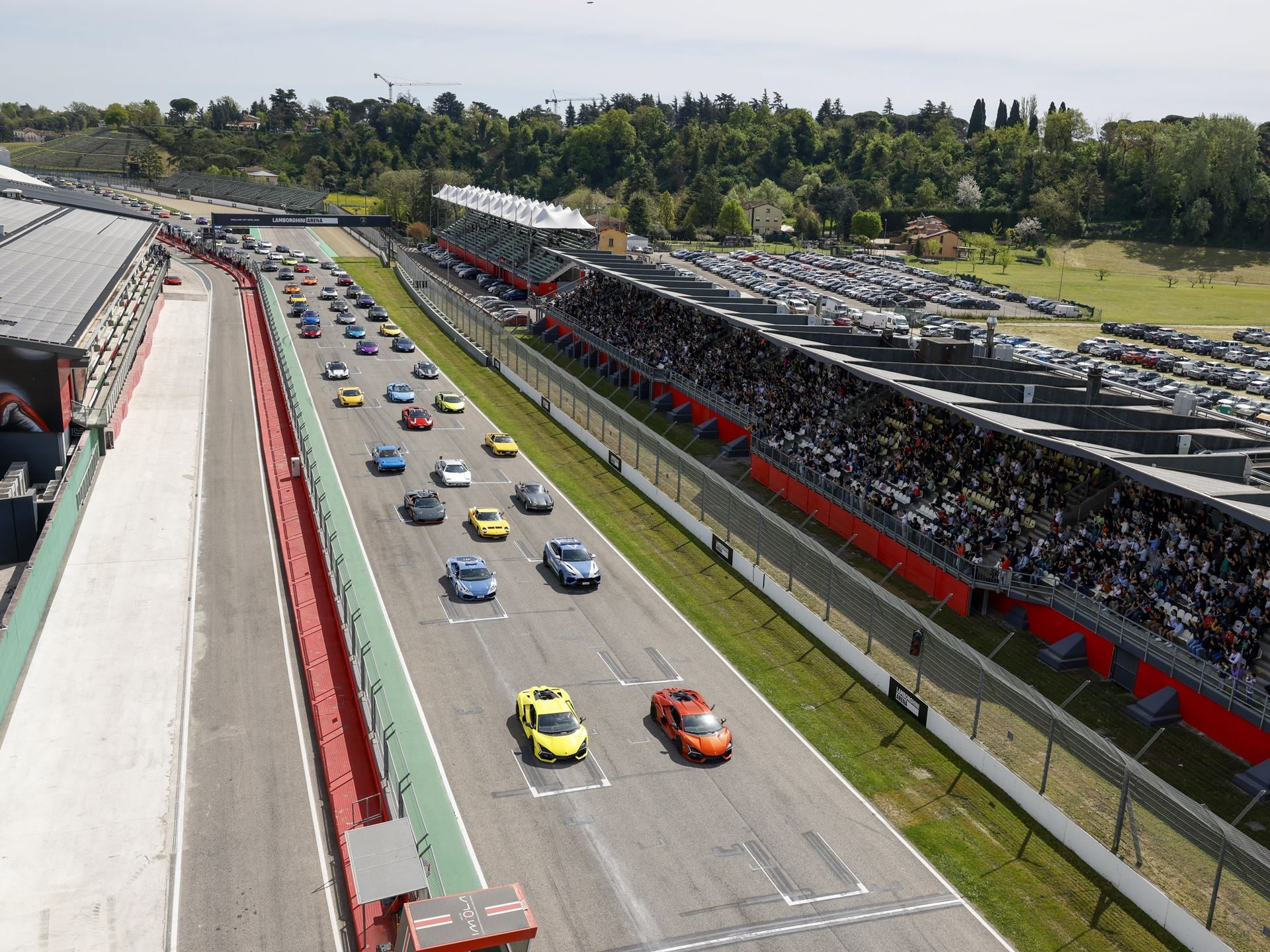 Lamborghini arena imola 2026 revuelto sv action 004