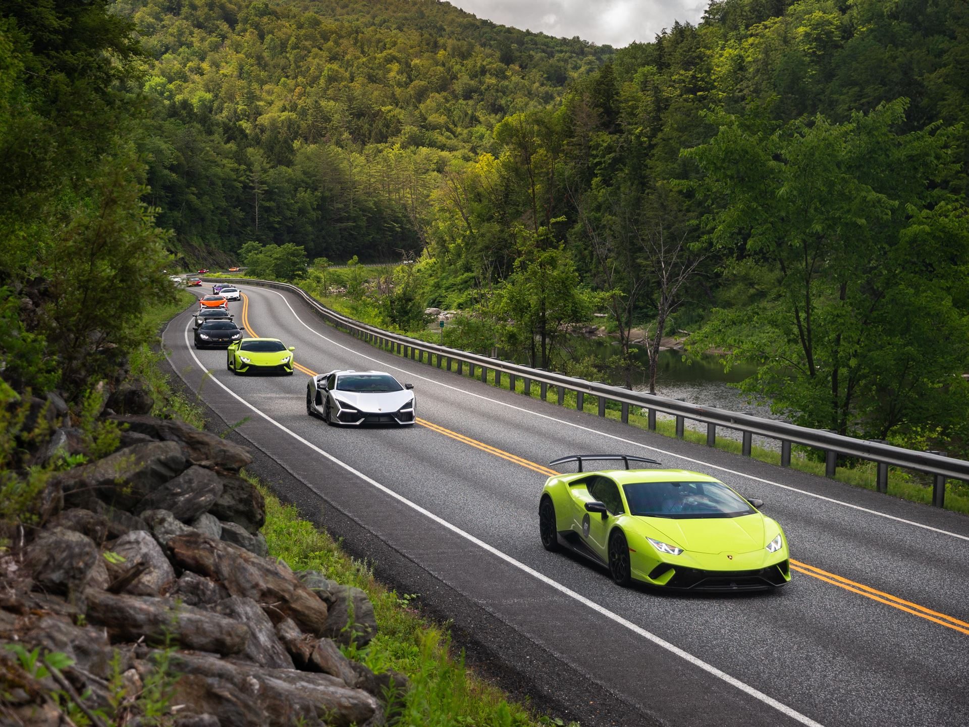 449 Miles Of New England Back Roads With 30 Lamborghinis: Inside The Esperienza Giro Usa 19 Lamborghini esperienza giro usa new england draft 93e2be9d action 009