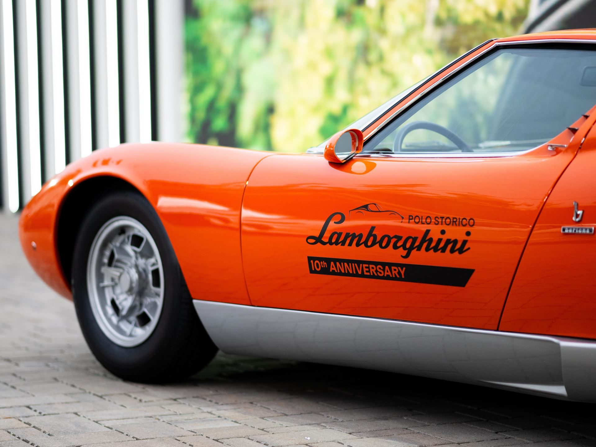 Lamborghini'S 29-Unit Fenomeno Signals A New Kind Of Few-Off For Its Most Extreme Clientele 7 Orange lamborghini miura p400 with polo storico 10th anniversary decals on its door