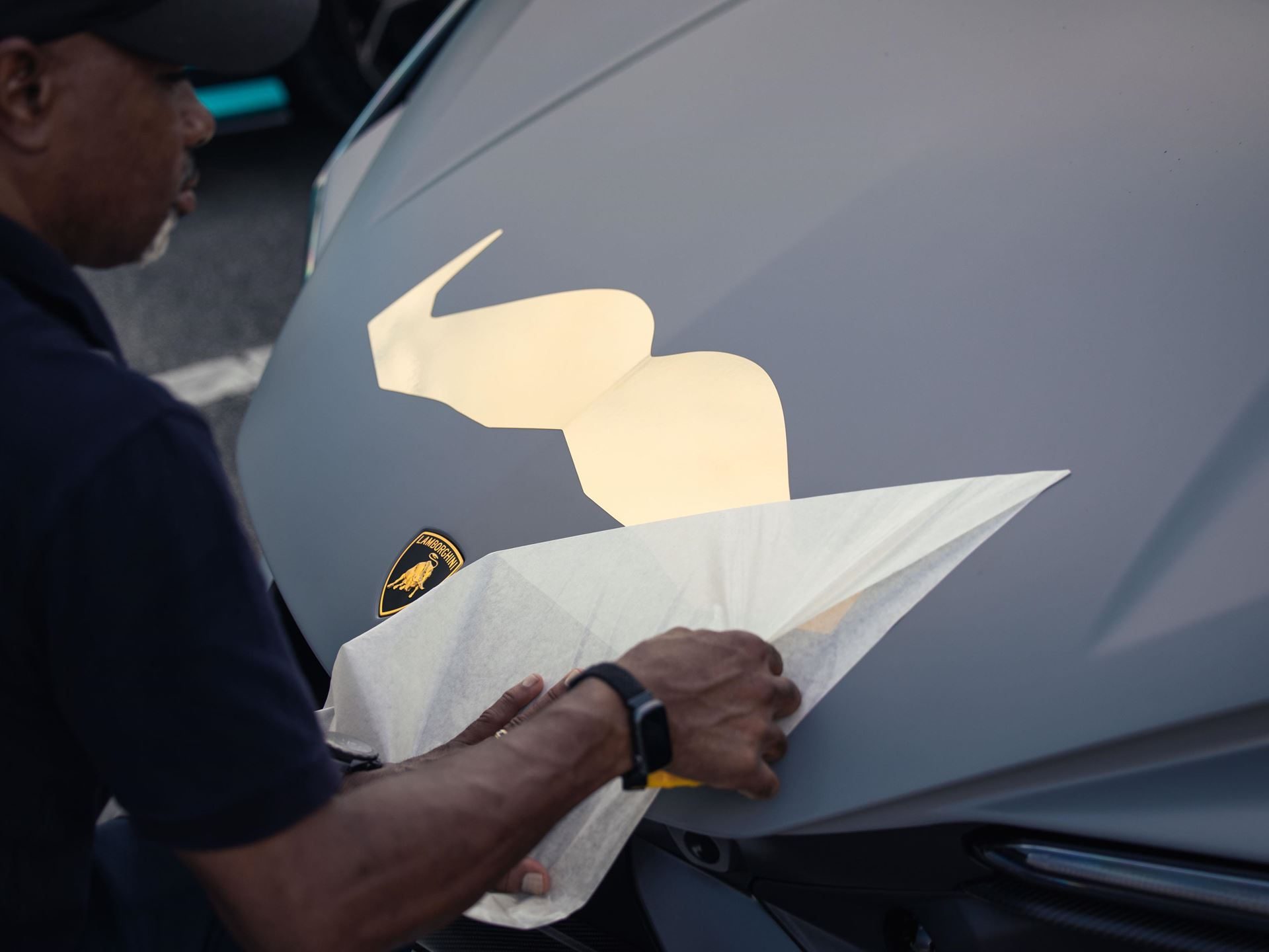 150 Mustache-Clad Lamborghinis Hit Miami As Movember Campaign Enters Year Four 27 Lamborghini movember 2024 miami bull run draft 12bf0706 detail 008