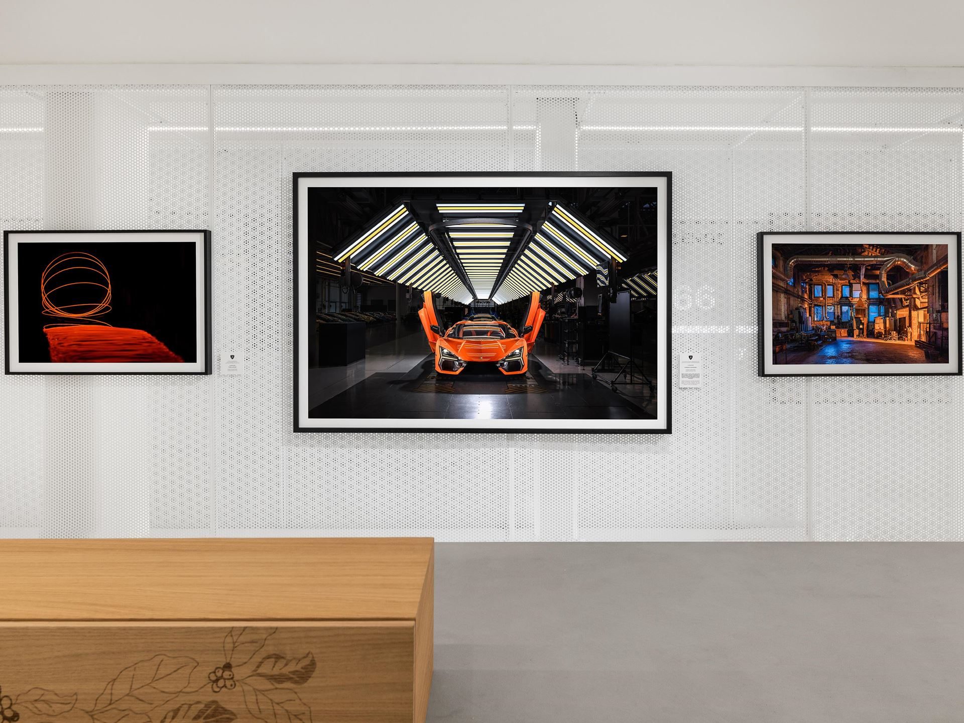 Lamborghini'S Museum Turns Its Own Factory Into Fine Art With Lucrezia Roda'S 'The Industrial Perspective' 25 Lamborghini museum industrial perspective rod draft 55045e50 event 008