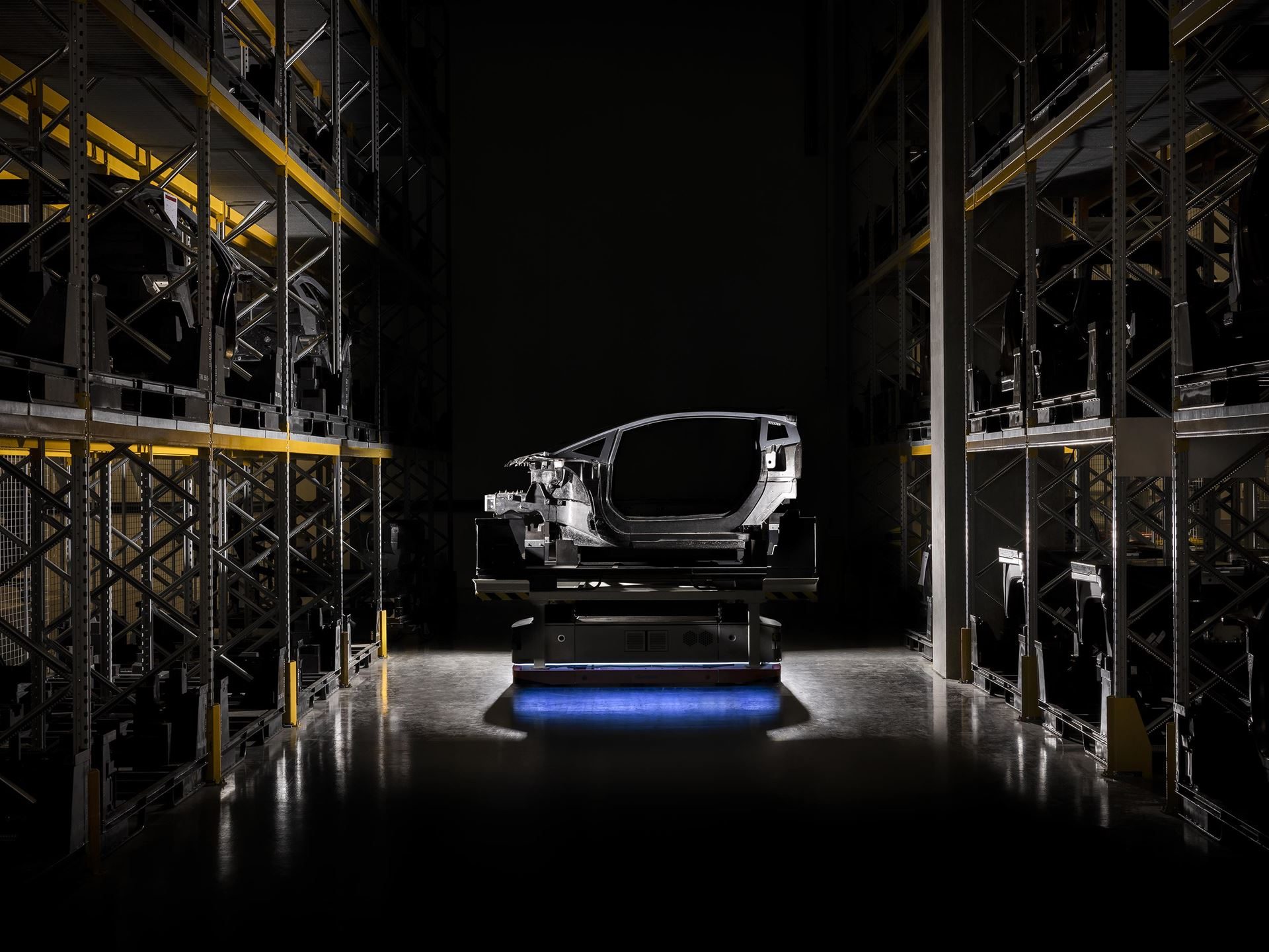 Lamborghini'S Museum Turns Its Own Factory Into Fine Art With Lucrezia Roda'S 'The Industrial Perspective' 21 Lamborghini museum industrial perspective rod draft 55045e50 other 006