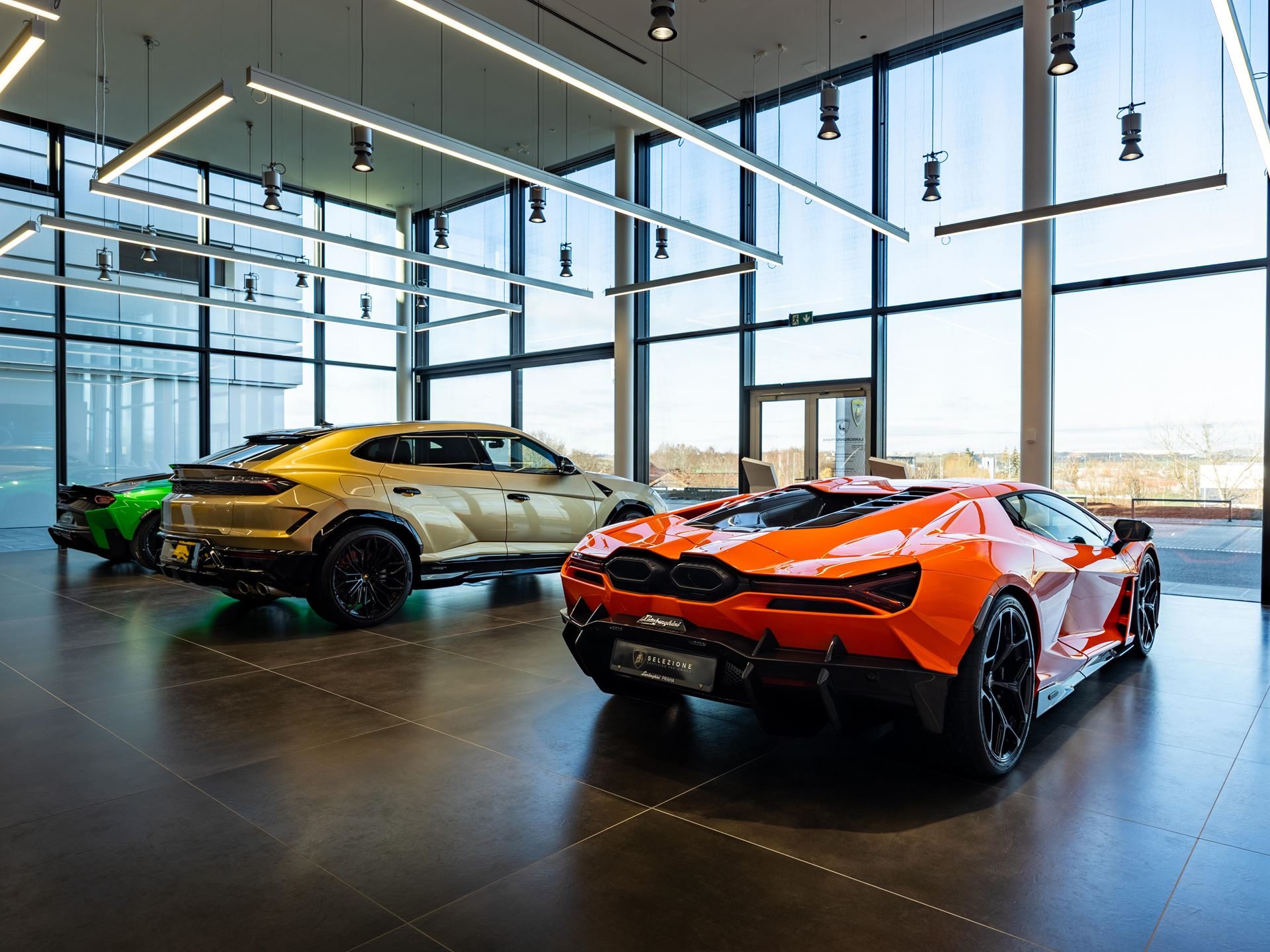 Lamborghini Prague Moves To Ořech With Fenomeno, Temerario, And A Full Hybrid Lineup On Display 11 Lamborghini prague oerech showroom opening draft 50e75099 exterior 005