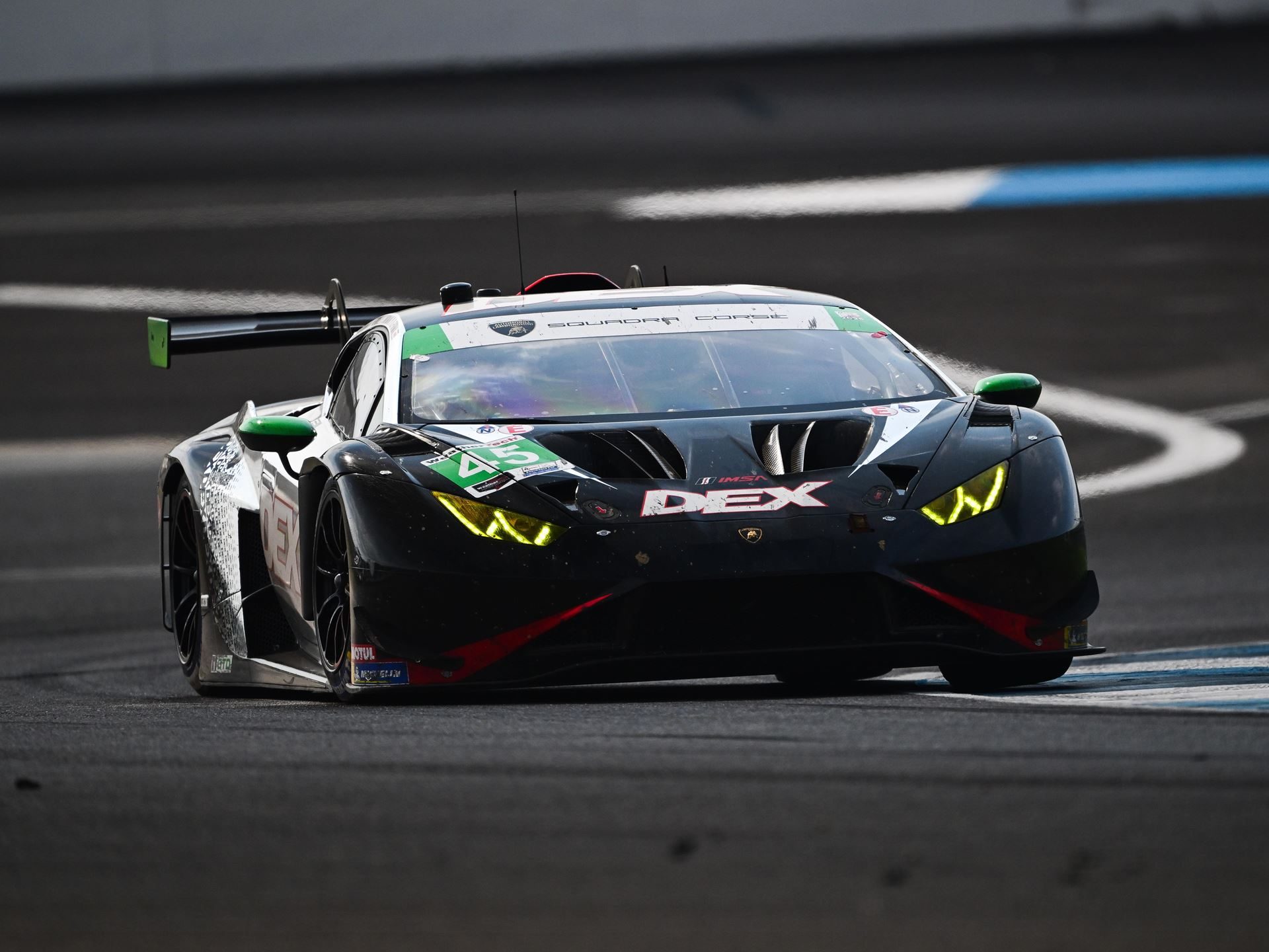 Kvyat Rejoins Grosjean And Mortara As The Lamborghini Sc63 Heads To Its Last Imsa Gtp Start 17 Lamborghini sc63 final imsa petit le mans draft 8cca5b3e action 008