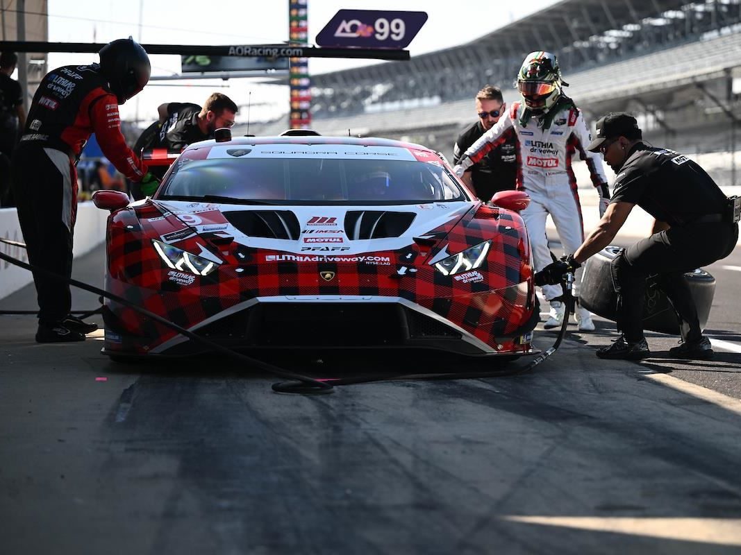The Lamborghini Sc63'S 'Evo Joker' Suspension Finally Showed What This Car Can Do, Just As The Program Winds Down 21 Lamborghini sc63 indianapolis imsa evo upgrad draft 5d37b9d6 event 010