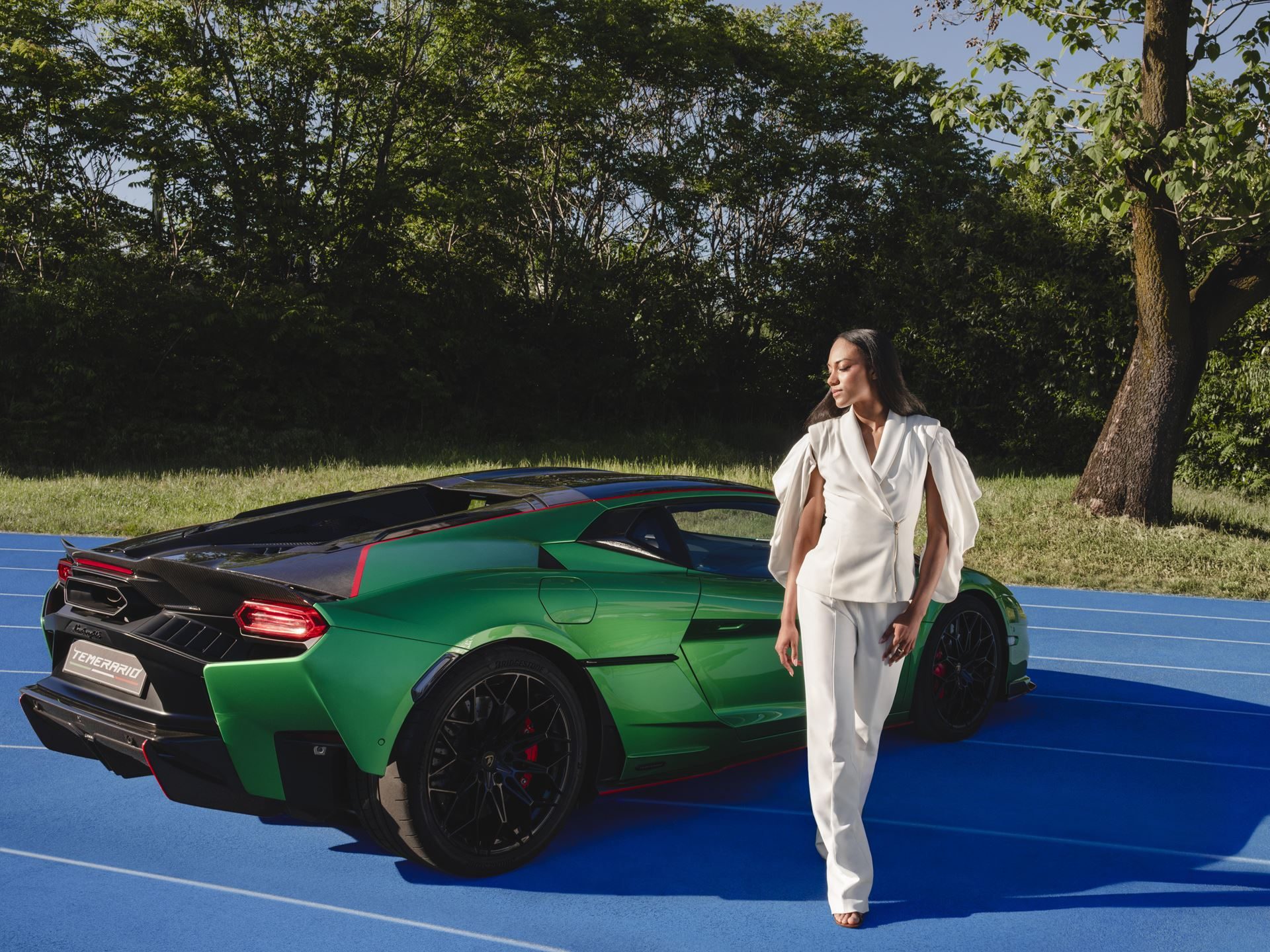 Lamborghini'S Temerario Campaign With Larissa Iapichino Sells The Physics Of The Split Second 19 Lamborghini temerario 10000 rpm hybrid superc draft a804f895 lifestyle 009
