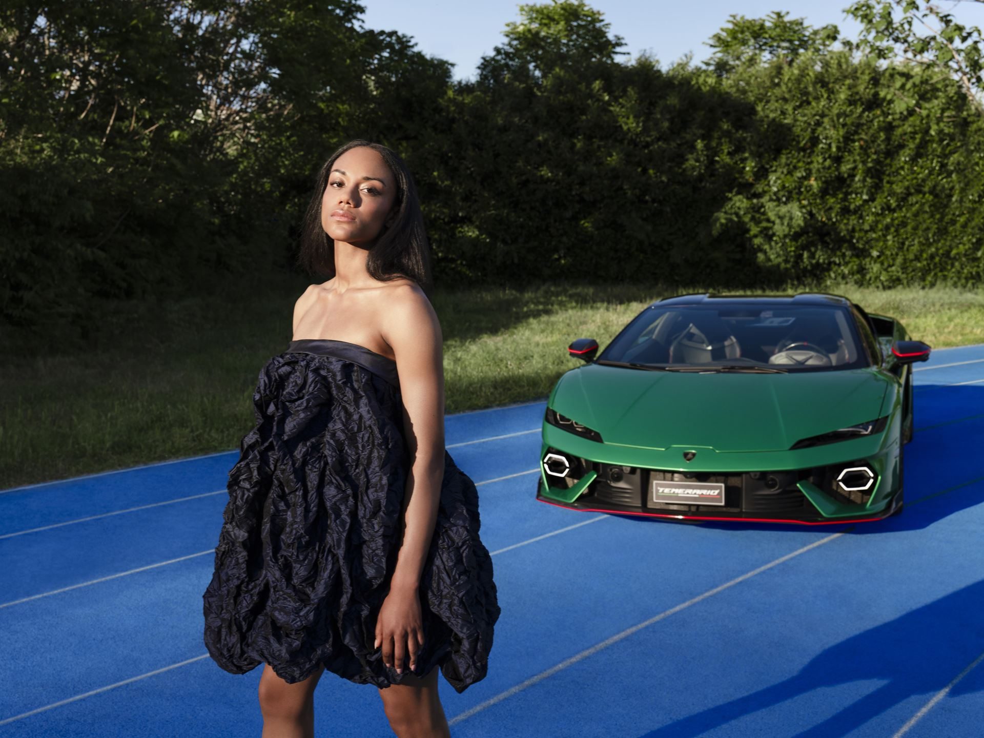 Lamborghini'S Temerario Campaign With Larissa Iapichino Sells The Physics Of The Split Second 23 Lamborghini temerario 10000 rpm hybrid superc draft a804f895 lifestyle 011