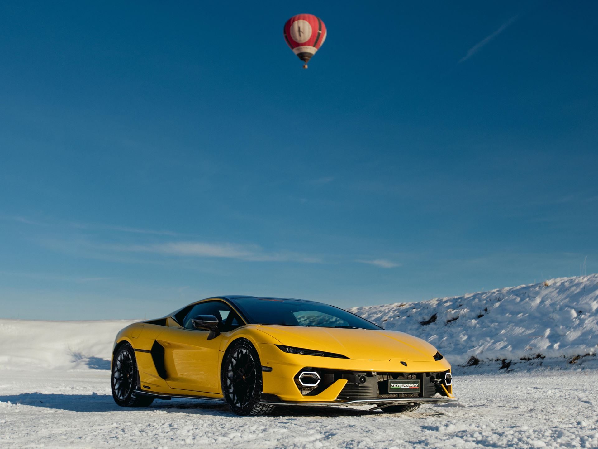Lamborghini'S Temerario Drifts On Alpine Ice, Proving Its Hybrid System Works Where Grip Doesn'T 19 Lamborghini temerario hybrid drift alpine sno draft 3591d082 exterior 009