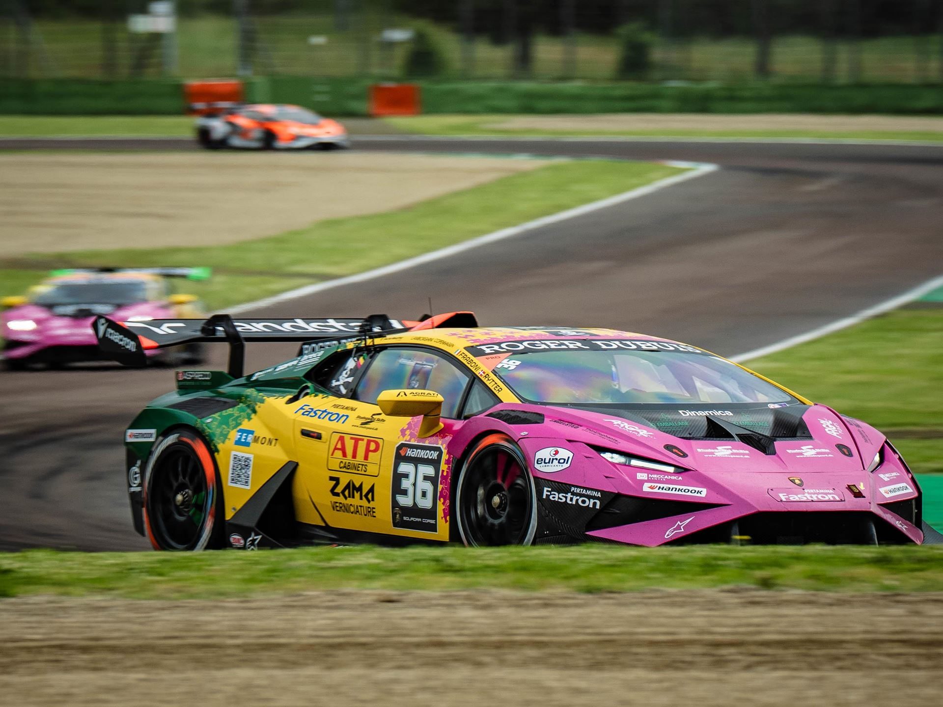 Oregon team imola double win super trofeo action 002