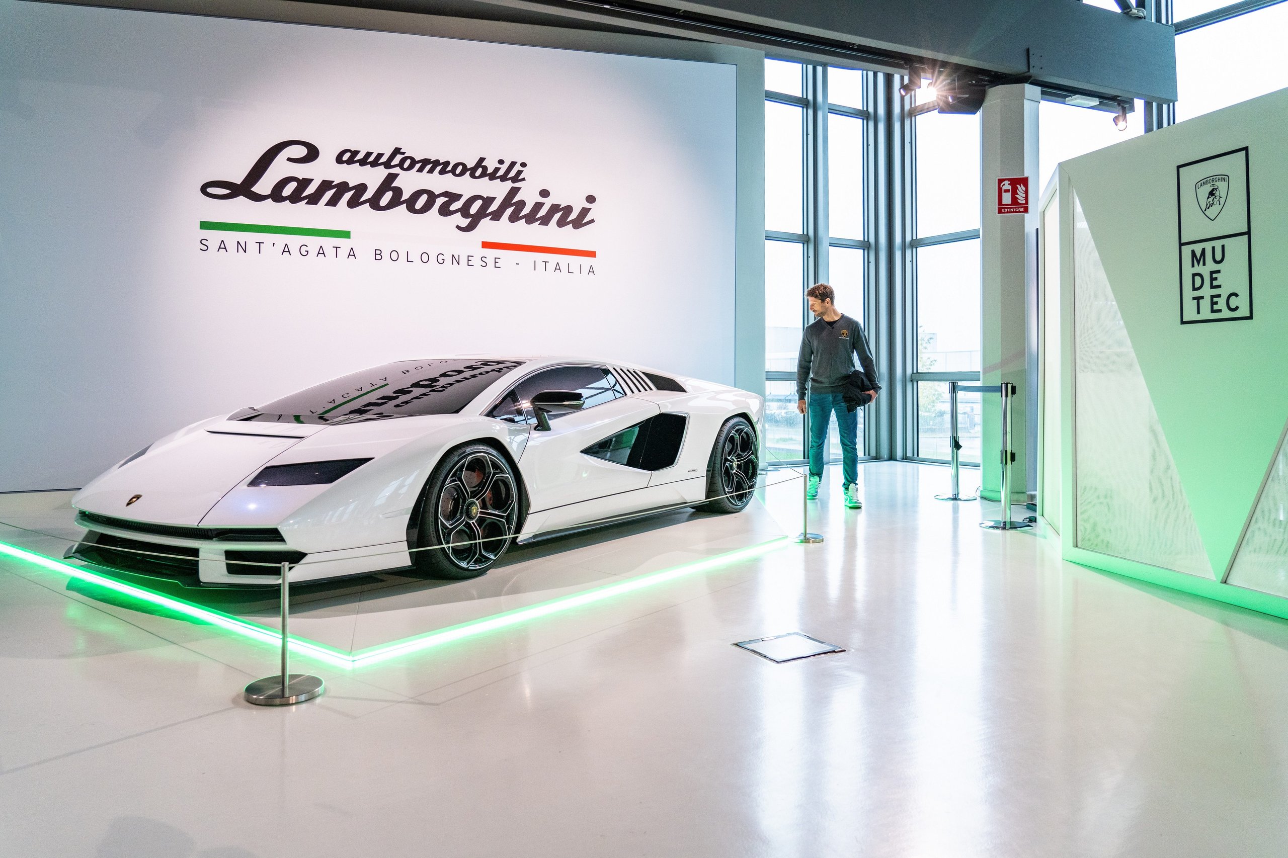 Why Lamborghini Hired An F1 Veteran To Build Its Hypercar Racing Future 9 Grosjean lamborghini factory driver lmdh draft 38e88acd event 004 scaled