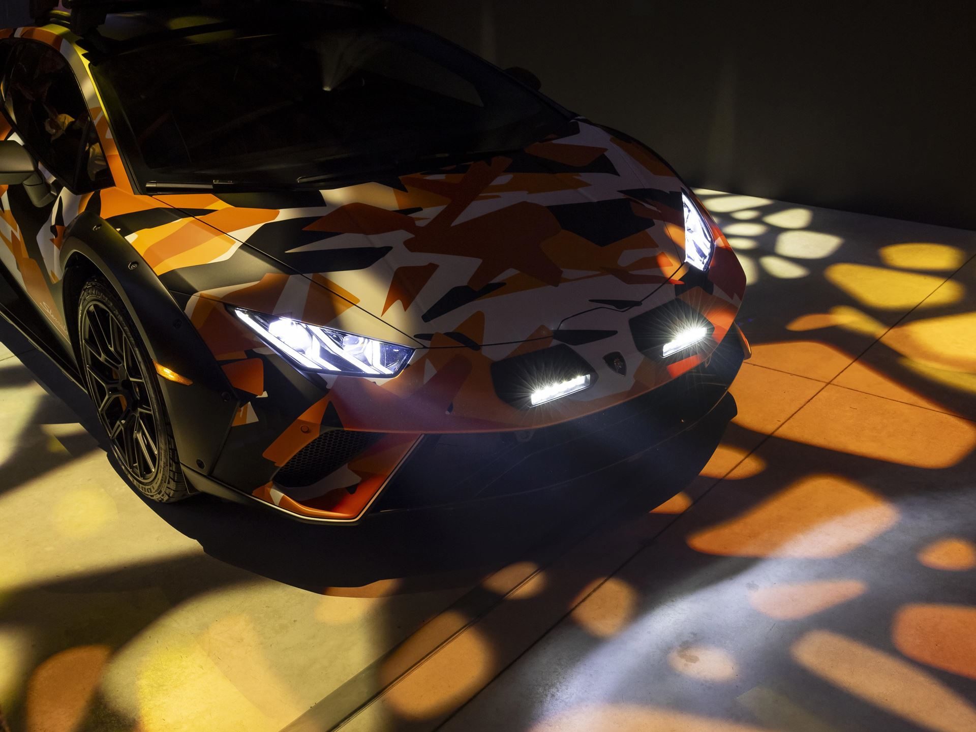 Twelve Camouflaged Sterrattos, A Michelin-Starred Dinner, And Tod'S Loafers: Inside Lamborghini'S Milan Design Week Power Play 23 Huracan sterrato all terrain milan design wee draft 751c0139 exterior 011