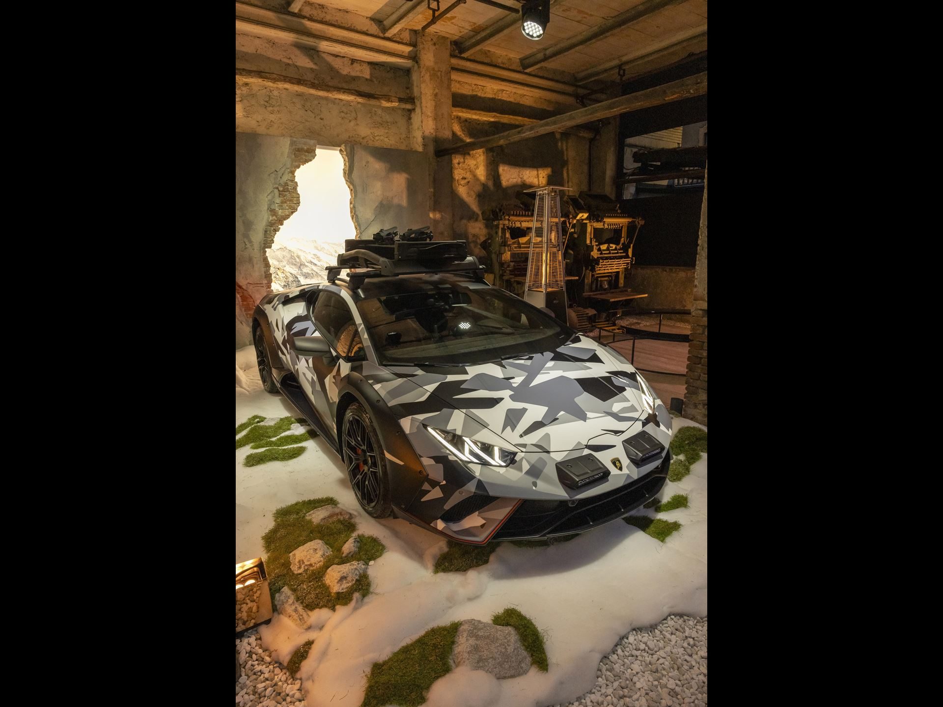 Twelve Camouflaged Sterrattos, A Michelin-Starred Dinner, And Tod'S Loafers: Inside Lamborghini'S Milan Design Week Power Play 31 Huracan sterrato all terrain milan design wee draft 751c0139 exterior 015