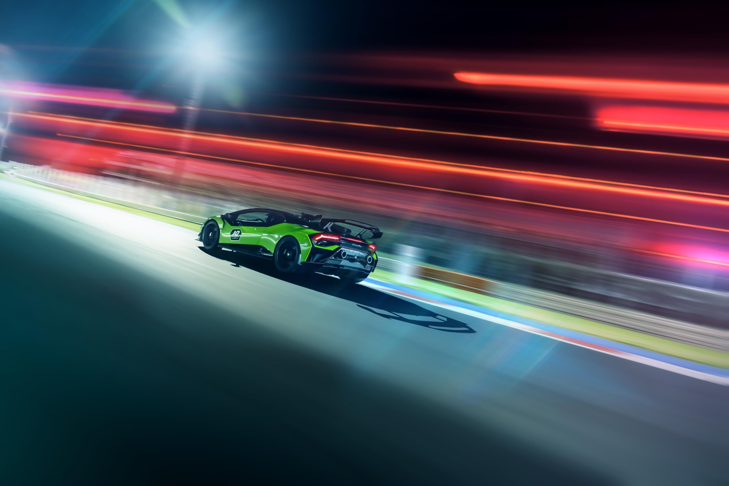Squadra Corse'S First Road-Car Performance Kit Turns The Huracán Sto Into A Factory-Built Track Weapon 21 Huracan sto sc 10 anniversario squadra corse draft 2b5dadd7 action 010 scaled