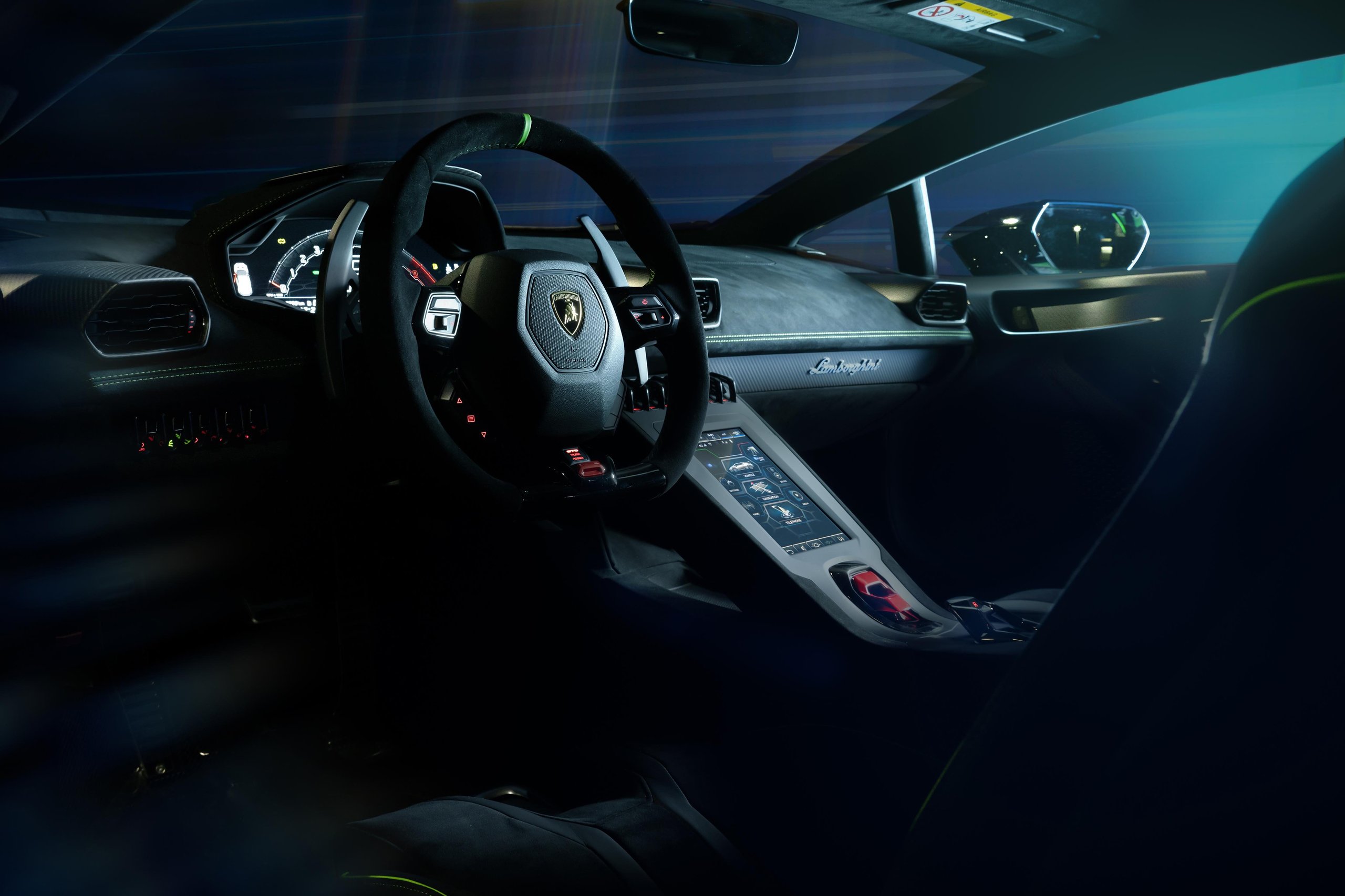 Squadra Corse'S First Road-Car Performance Kit Turns The Huracán Sto Into A Factory-Built Track Weapon 25 Huracan sto sc 10 anniversario squadra corse draft 2b5dadd7 interior 012 scaled