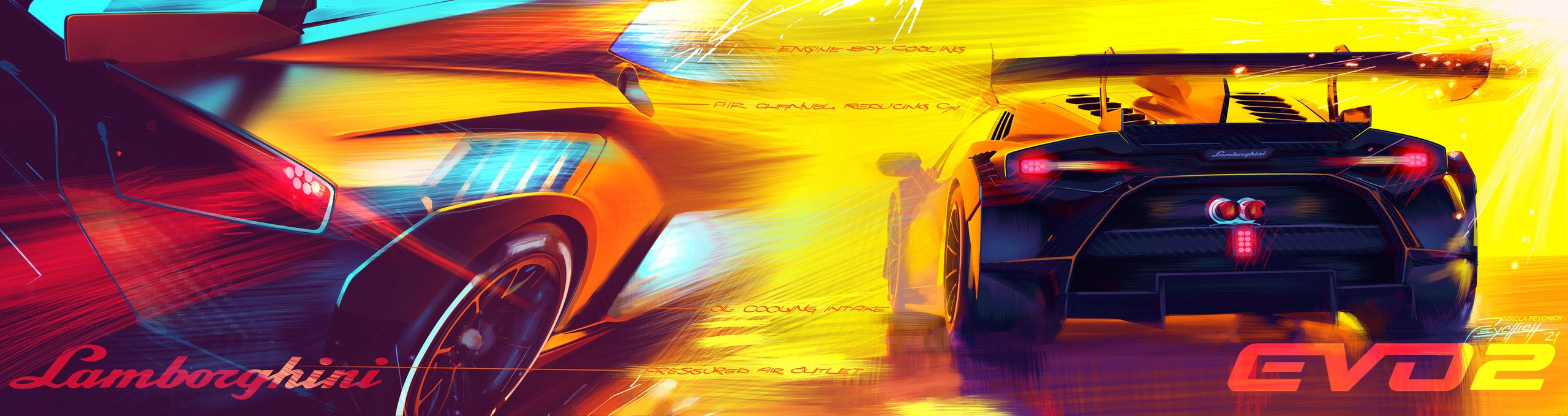 The Huracán Super Trofeo Evo2 Previews Lamborghini'S Next Design Language From The Track 27 Huracan super trofeo evo2 design preview draft 81e53e86 action 013 scaled