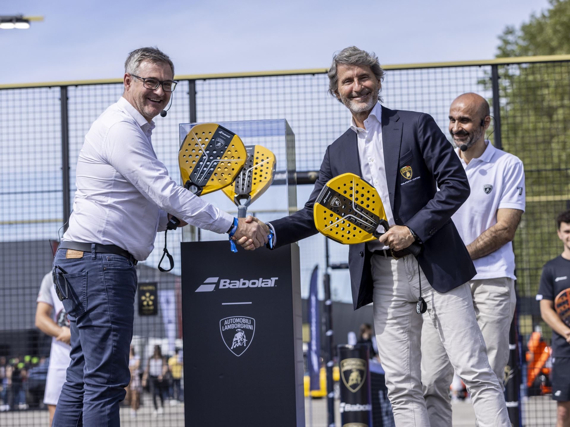 Lamborghini Builds 50 Padel Racquets In Its Supercar Factory, And That'S The Point 15 Lamborghini babolat bl001 padel racquet draft 042527fb event 007
