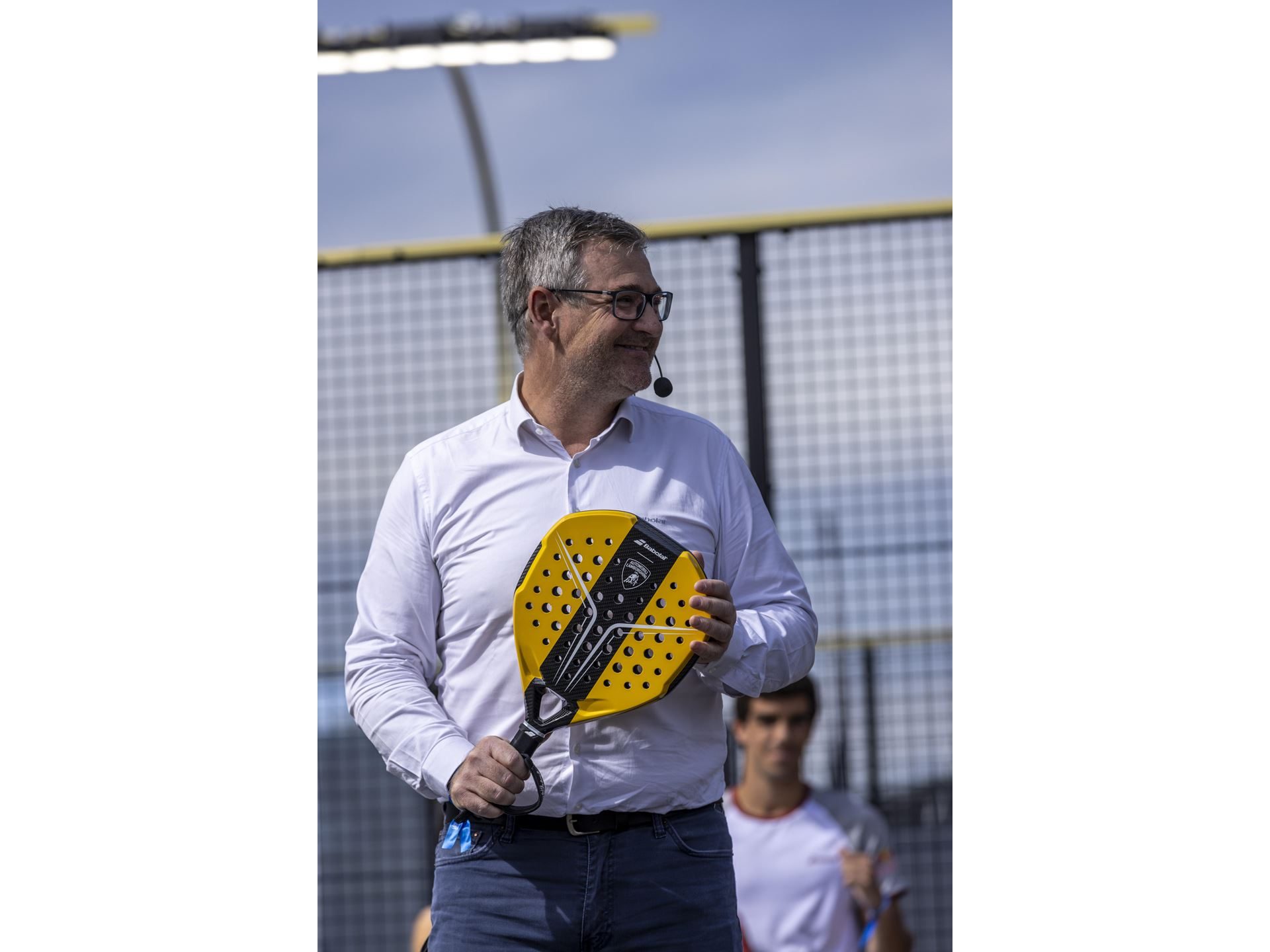 Lamborghini Builds 50 Padel Racquets In Its Supercar Factory, And That'S The Point 27 Lamborghini babolat bl001 padel racquet draft 042527fb event 013