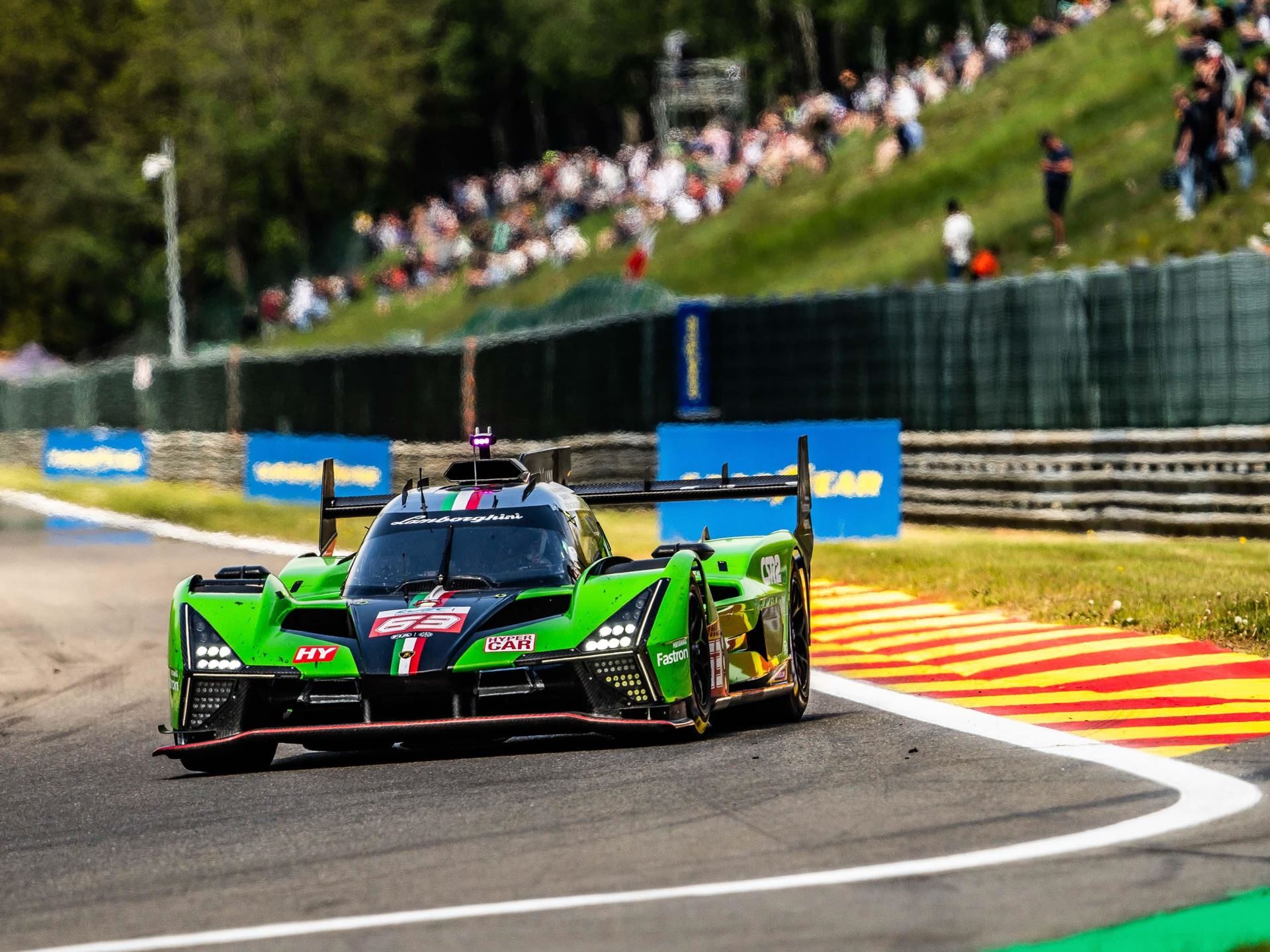 Lamborghini'S First Wec Podium Came With A 15-Place Climb And A Hypercar Heartbreak At Spa 17 Lamborghini first wec podium spa draft b51519bf action 008