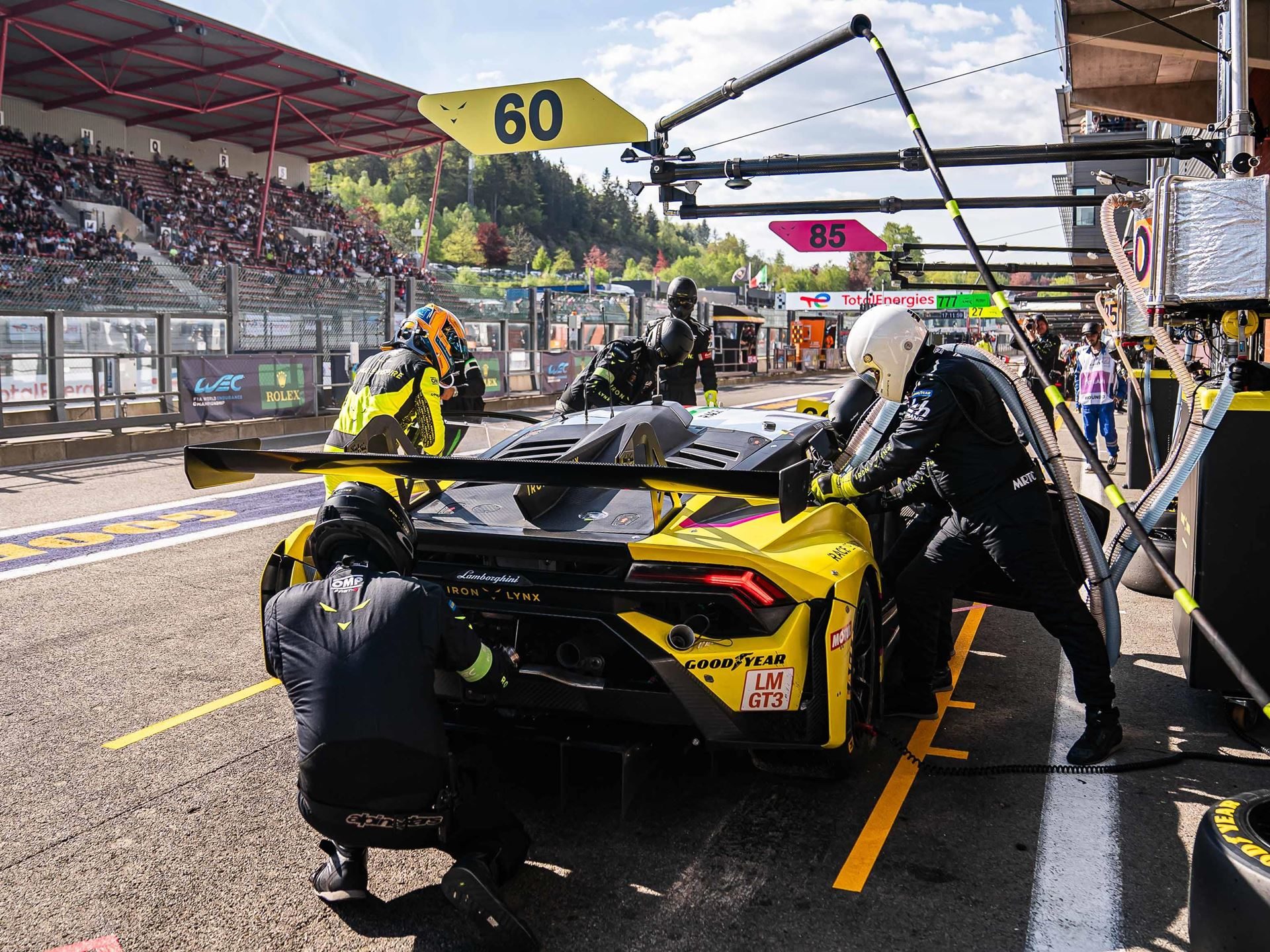 Lamborghini'S First Wec Podium Came With A 15-Place Climb And A Hypercar Heartbreak At Spa 21 Lamborghini first wec podium spa draft b51519bf action 010