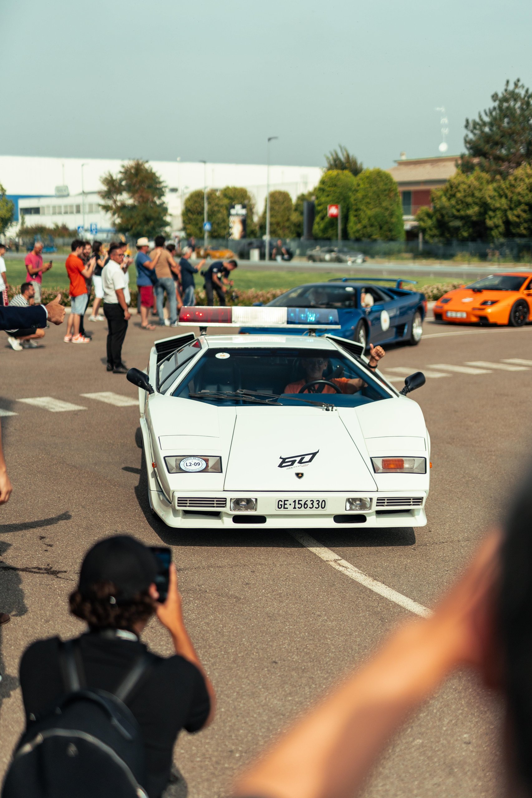 How Lamborghini Turned Italy'S Roads Into A Rolling Museum For Its 60Th Anniversary 17 Lamborghini giro polo storico 60th anniversar draft 87a3e280 action 008 scaled