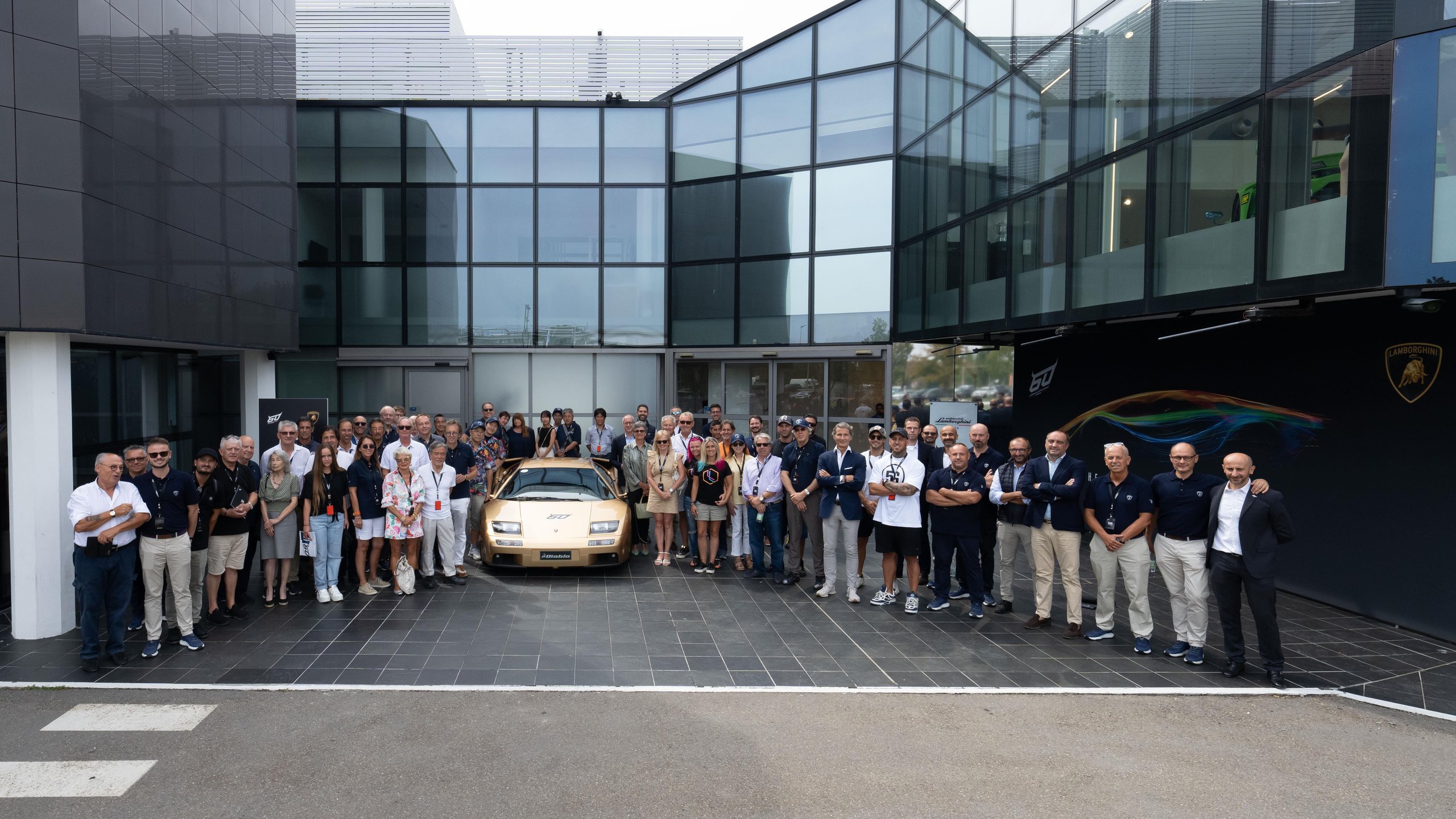 How Lamborghini Turned Italy'S Roads Into A Rolling Museum For Its 60Th Anniversary 19 Lamborghini giro polo storico 60th anniversar draft 87a3e280 event 009 scaled