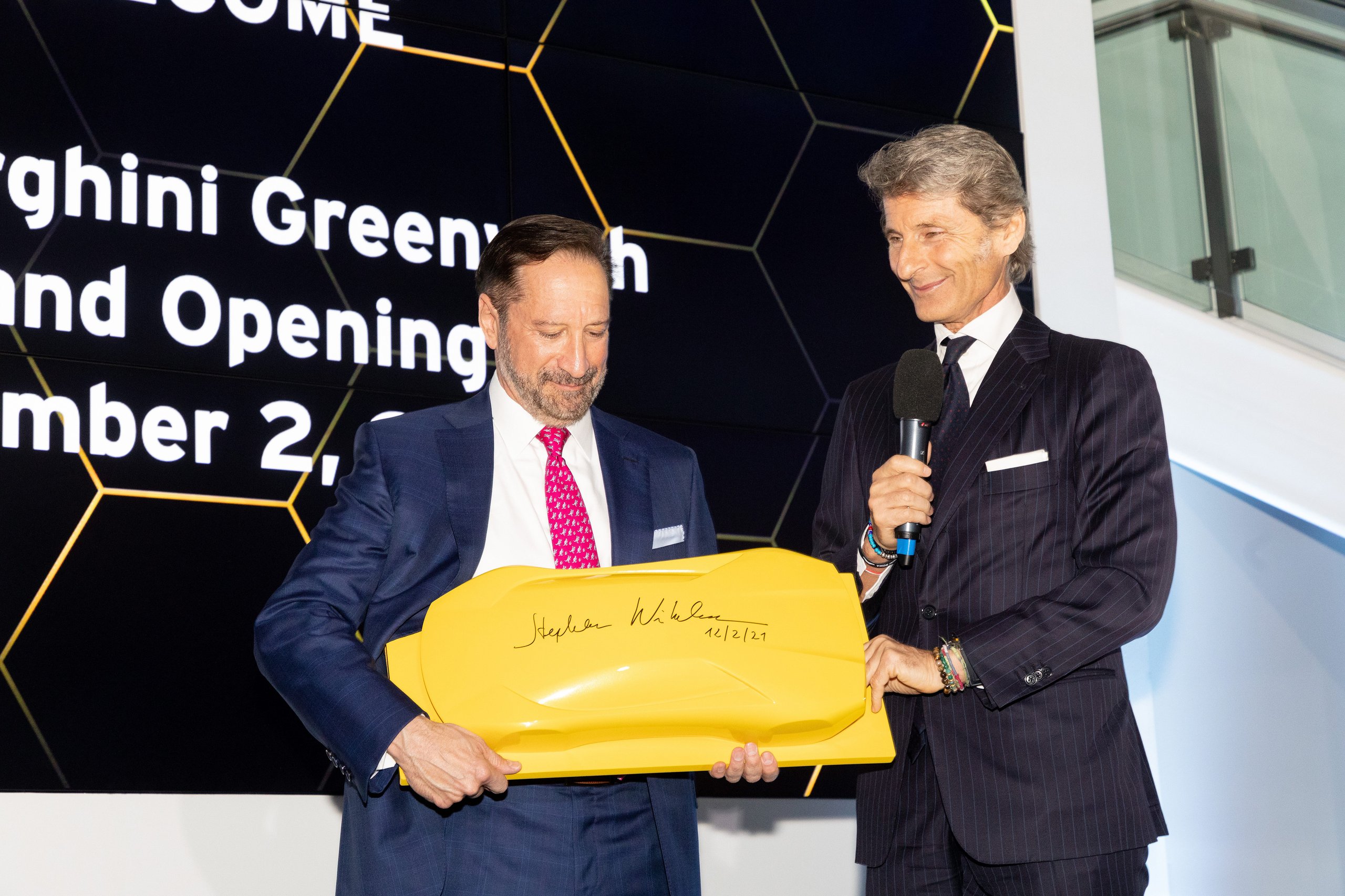 Lamborghini Greenwich Opens With A Proper Ad Personam Studio, And That Matters More Than The Ribbon Cutting 17 Lamborghini greenwich ad personam opening draft eaf4ead6 event 008 scaled