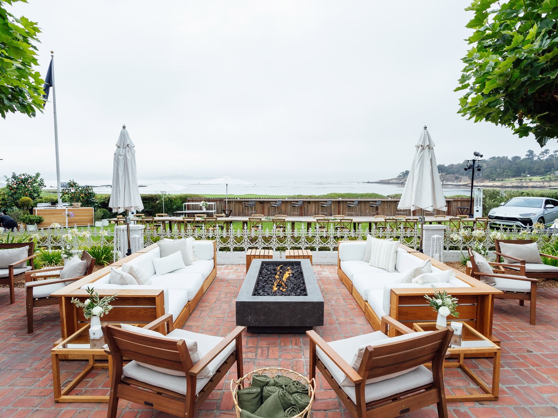 Inside Lamborghini'S Pebble Beach Playbook: How The Lounge Monterey Sells A Lifestyle, Not Just Supercars 27 Lamborghini lounge monterey 2021 pebble beach draft 350ed47d event 013