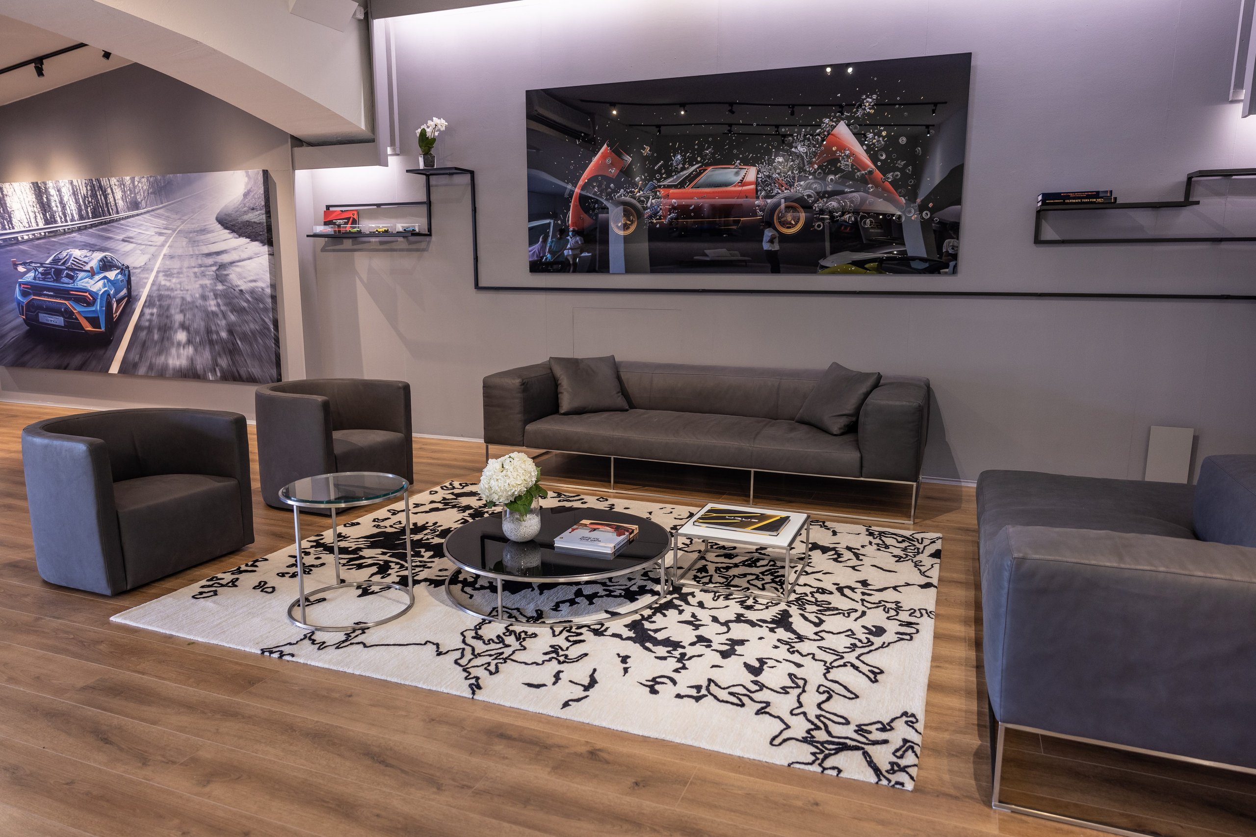 Porto Cervo'S Lamborghini Lounge: Where Ad Personam Meets The Sardinian Coast 19 Lamborghini lounge porto cervo 2021 draft 8e0812e2 interior 009 scaled
