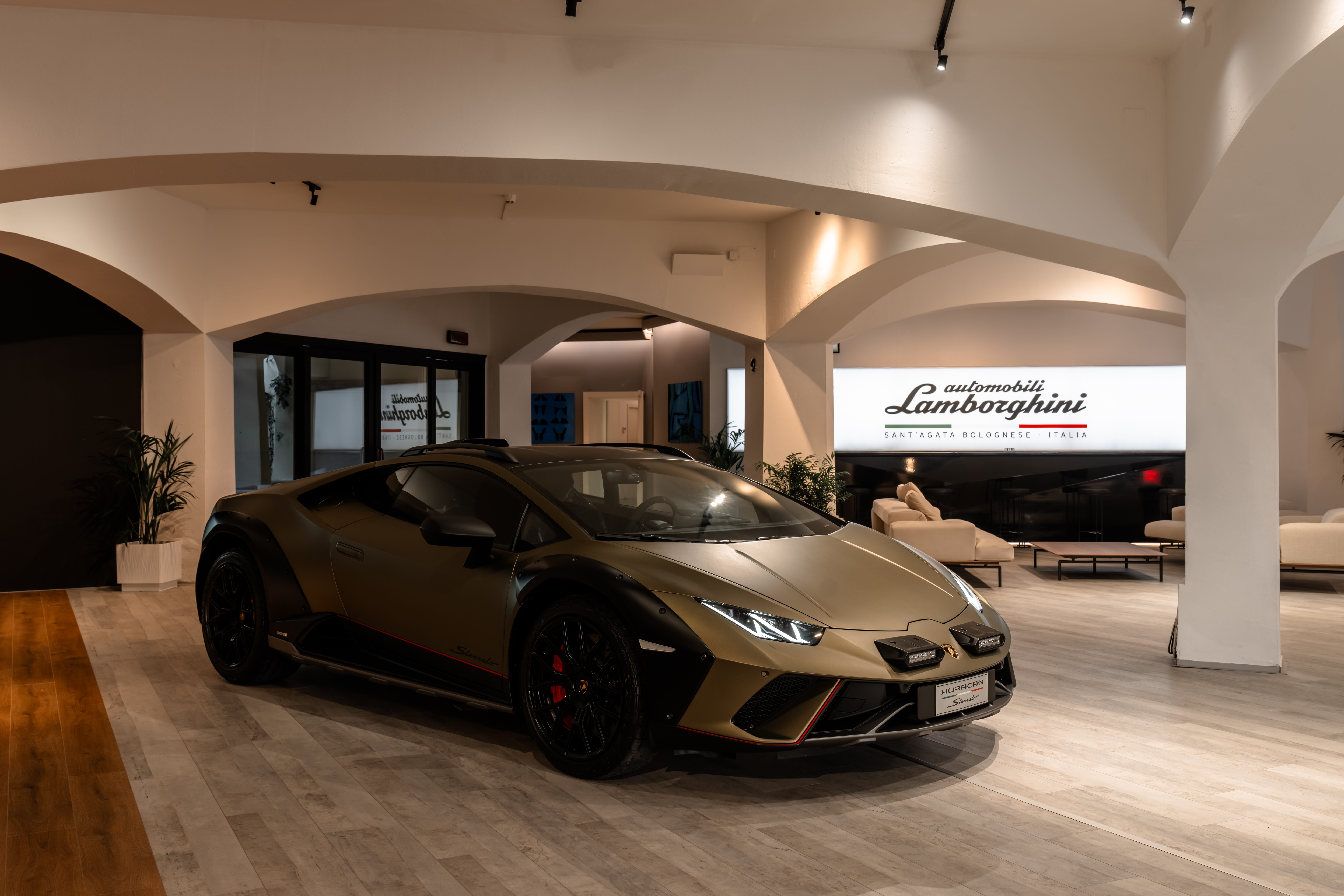 Inside Lamborghini'S Porto Cervo Lounge, Where The Revuelto Meets Its Future Owners 15 Lamborghini lounge porto cervo summer draft 6936dc4f exterior 007