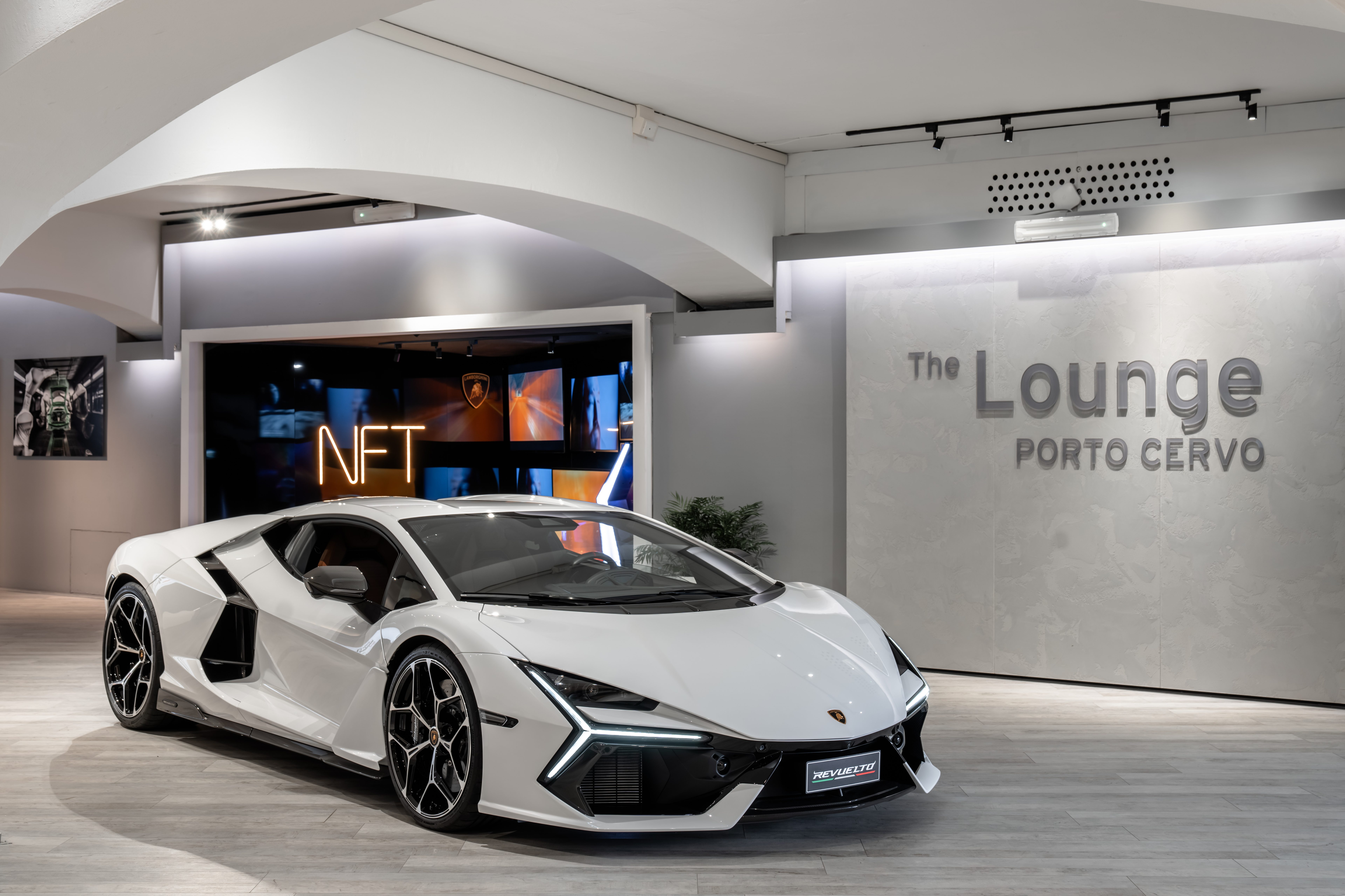 Inside Lamborghini'S Porto Cervo Lounge, Where The Revuelto Meets Its Future Owners 17 Lamborghini lounge porto cervo summer draft 6936dc4f exterior 008