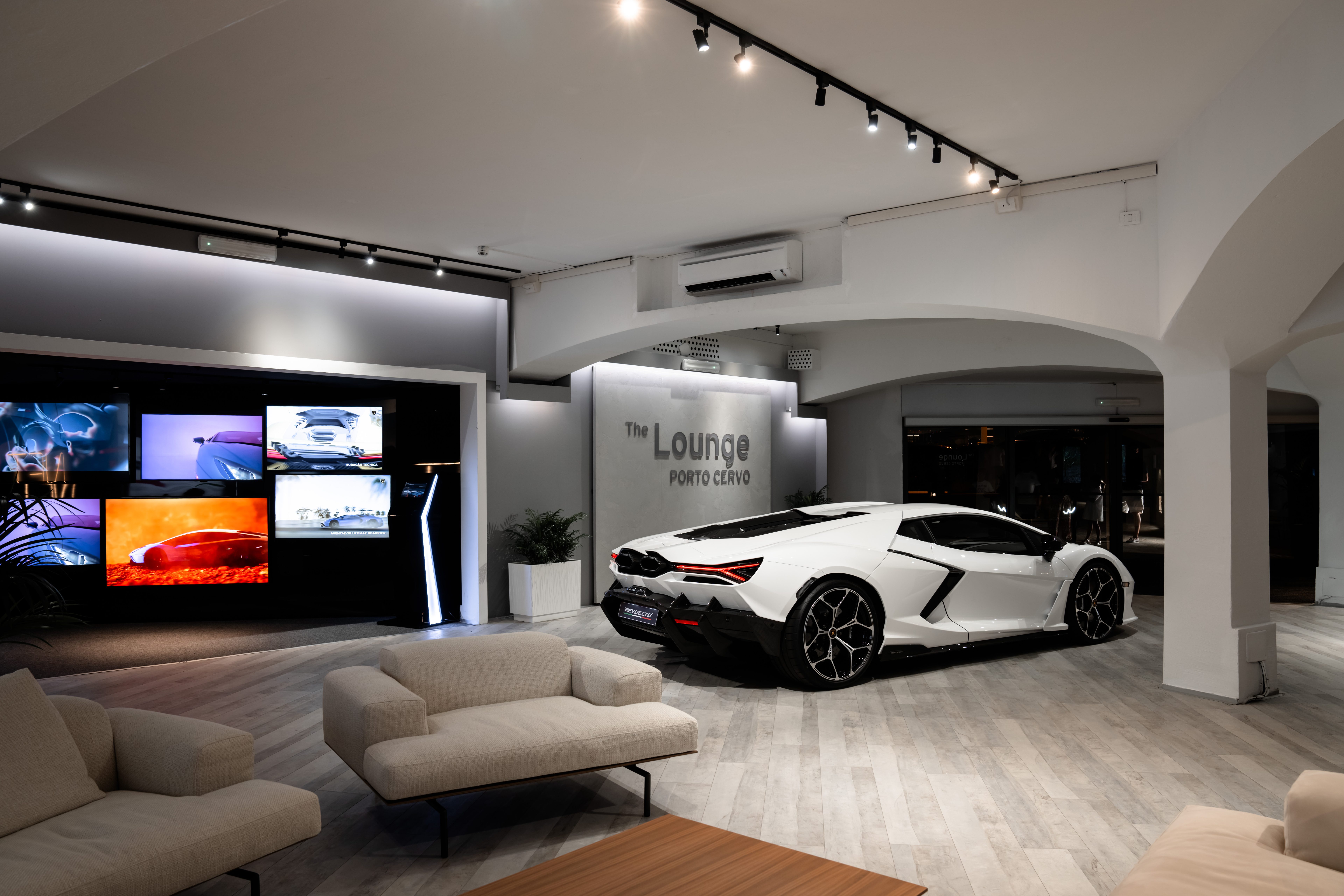 Inside Lamborghini'S Porto Cervo Lounge, Where The Revuelto Meets Its Future Owners 21 Lamborghini lounge porto cervo summer draft 6936dc4f exterior 010