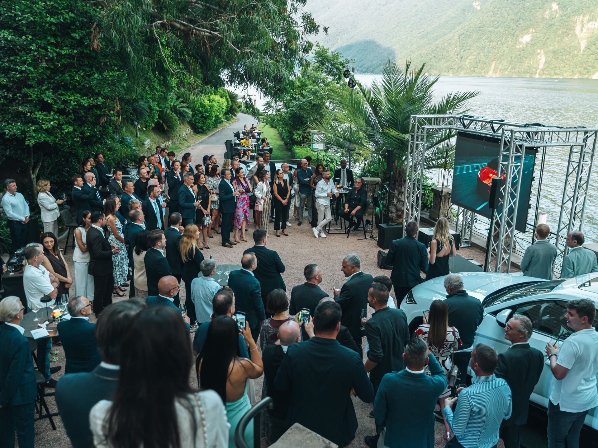 Lamborghini Lugano Turned Its First Birthday Into A Lakeside Stage For The Urus Se'S Swiss Debut 29 Lamborghini lugano urus se swiss launch draft f563df32 event 014