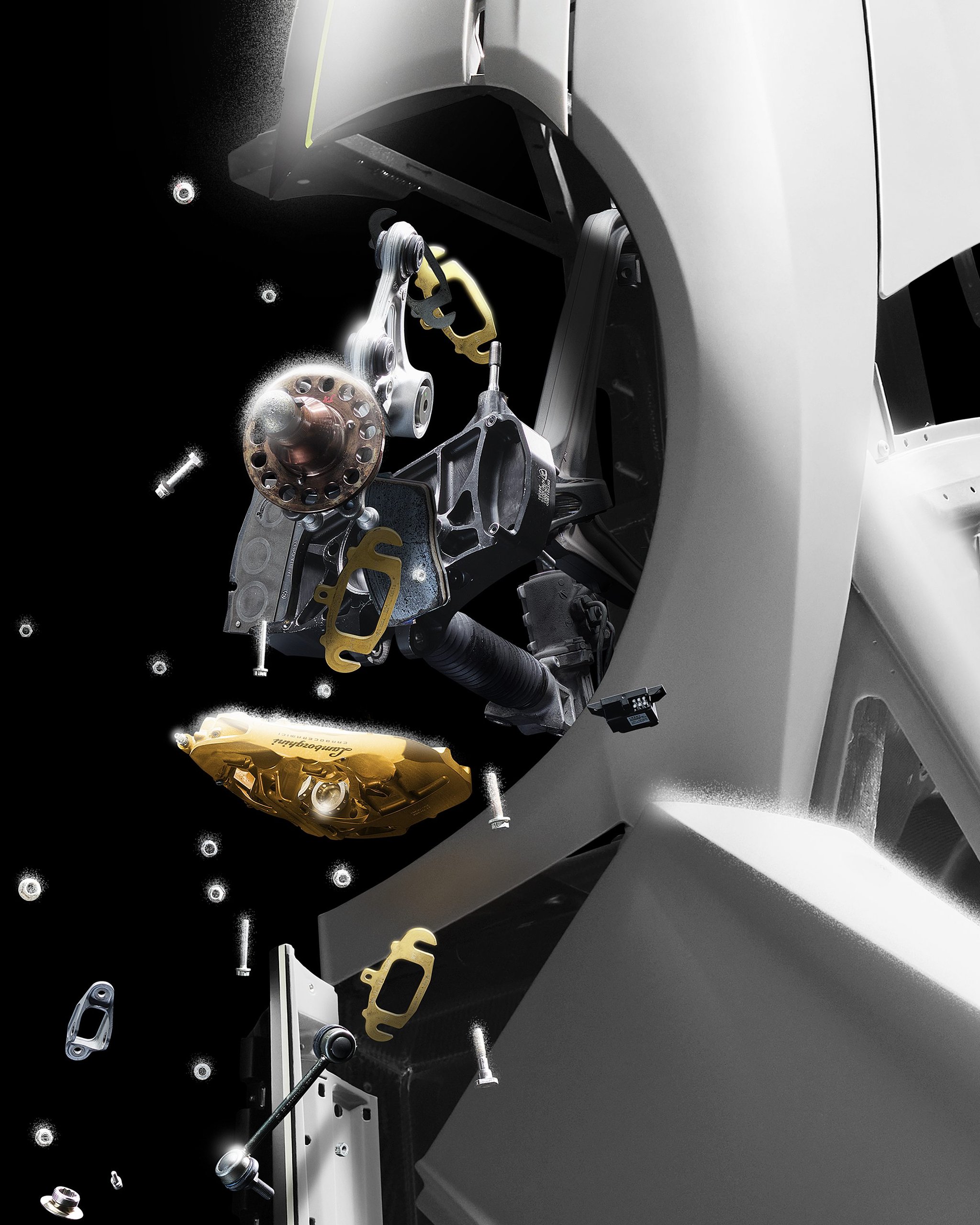 Lamborghini'S 'Space Time Memory' Nft Pairs Iss Carbon Fiber With 600-Million-Pixel Art Of An Exploding Ultimae 17 Lamborghini nft space time memory auction draft 74c3c704 other 008 scaled