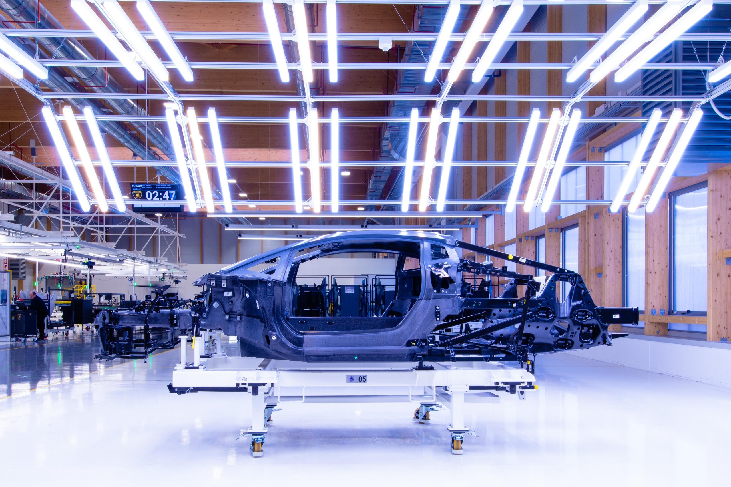 500 Humans, A Fleet Of Cobots, And One Carbon Fiber Tub: How Lamborghini Actually Builds The Revuelto 13 Lamborghini revuelto manifattura next level p draft 1c5be9f1 other 006 scaled