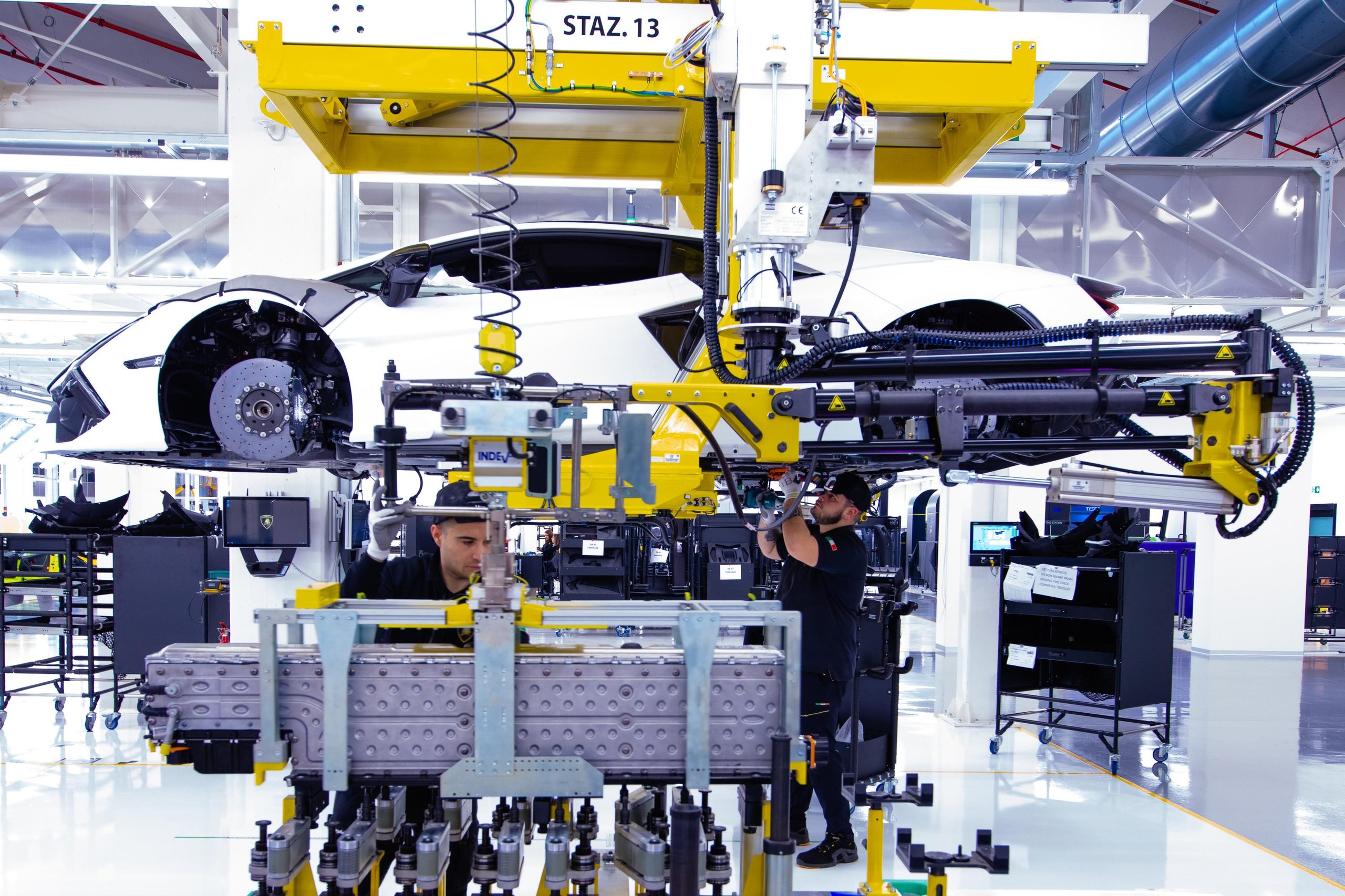500 Humans, A Fleet Of Cobots, And One Carbon Fiber Tub: How Lamborghini Actually Builds The Revuelto 17 Lamborghini revuelto manifattura next level p draft 1c5be9f1 other 008 scaled