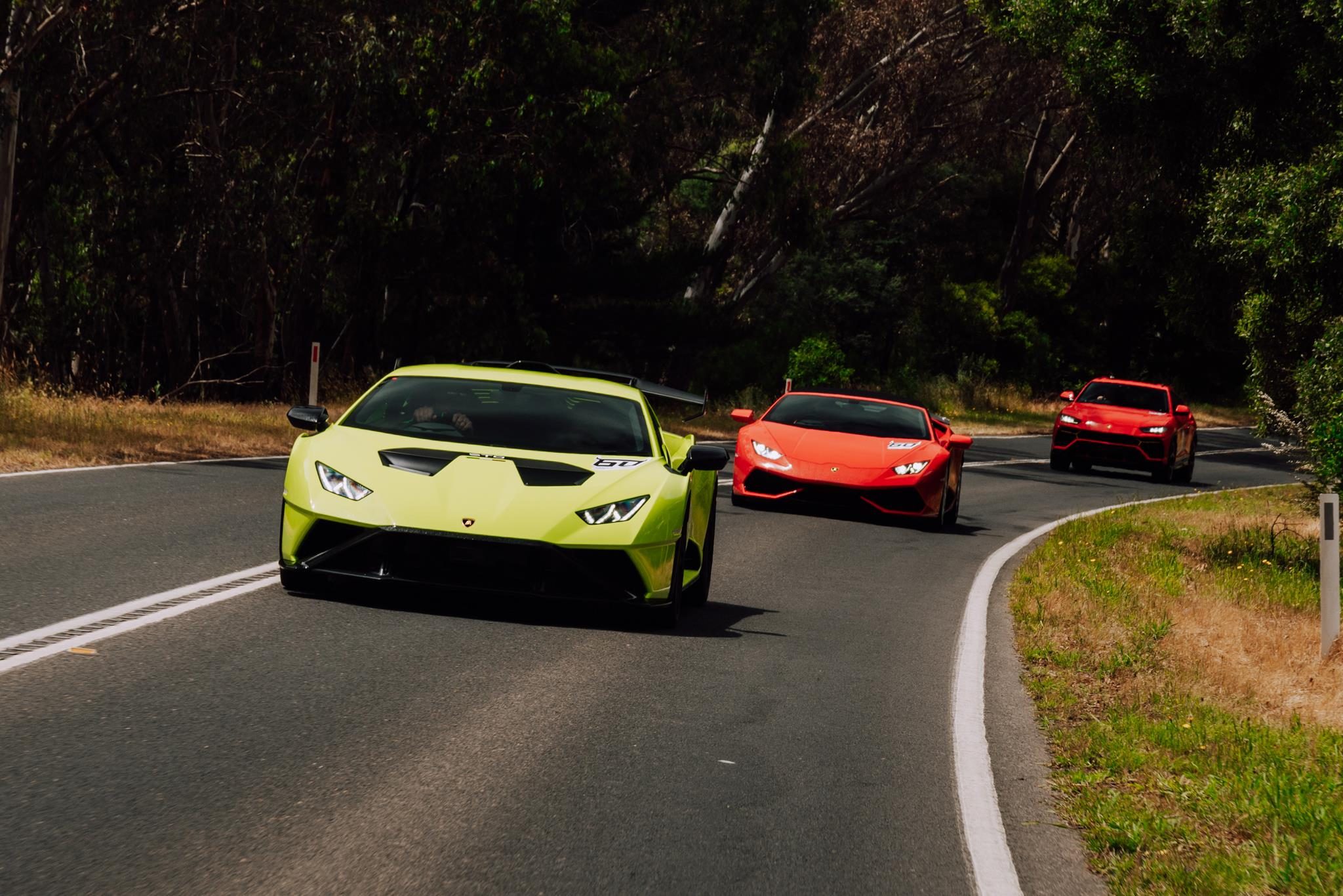 How Lamborghini Turned Melbourne Into A Rolling Museum For The Revuelto'S Oceania Debut 25 Lamborghini revuelto oceania debut melbourne draft 8fa10f83 action 012