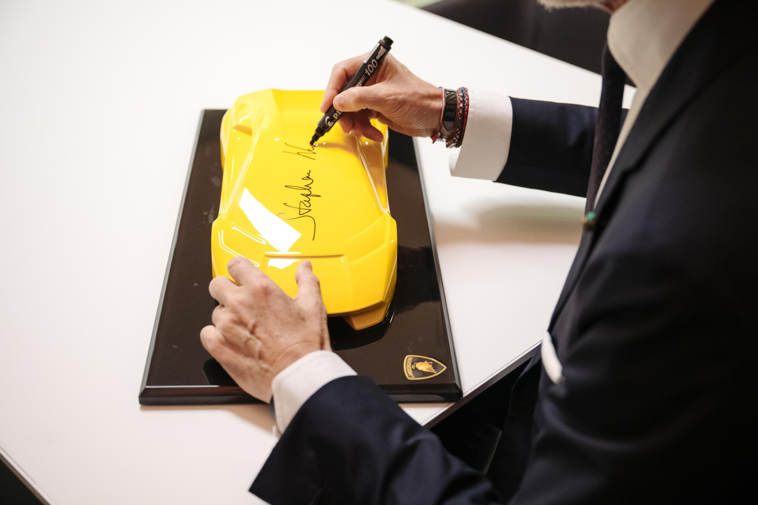 Lamborghini'S New Rome Flagship Pairs A Miura With The Revuelto To Sell Its Electrified Future 27 Lamborghini rome dealership ad personam draft 5dd2ad6b detail 013 scaled