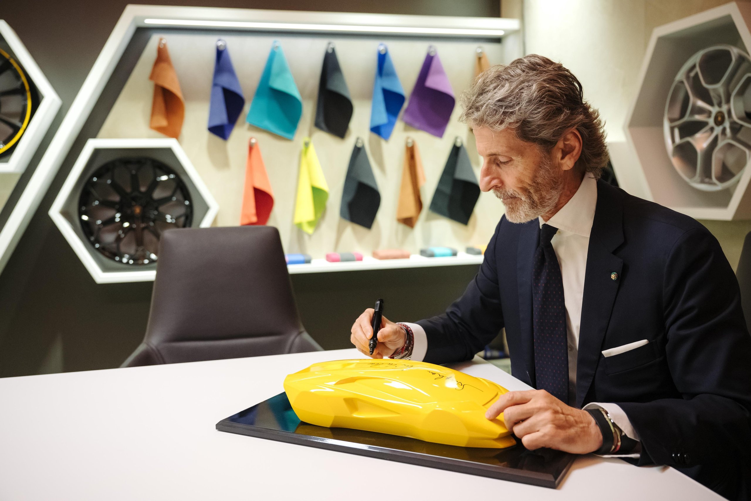 Lamborghini'S New Rome Flagship Pairs A Miura With The Revuelto To Sell Its Electrified Future 29 Lamborghini rome dealership ad personam draft 5dd2ad6b other 014 scaled