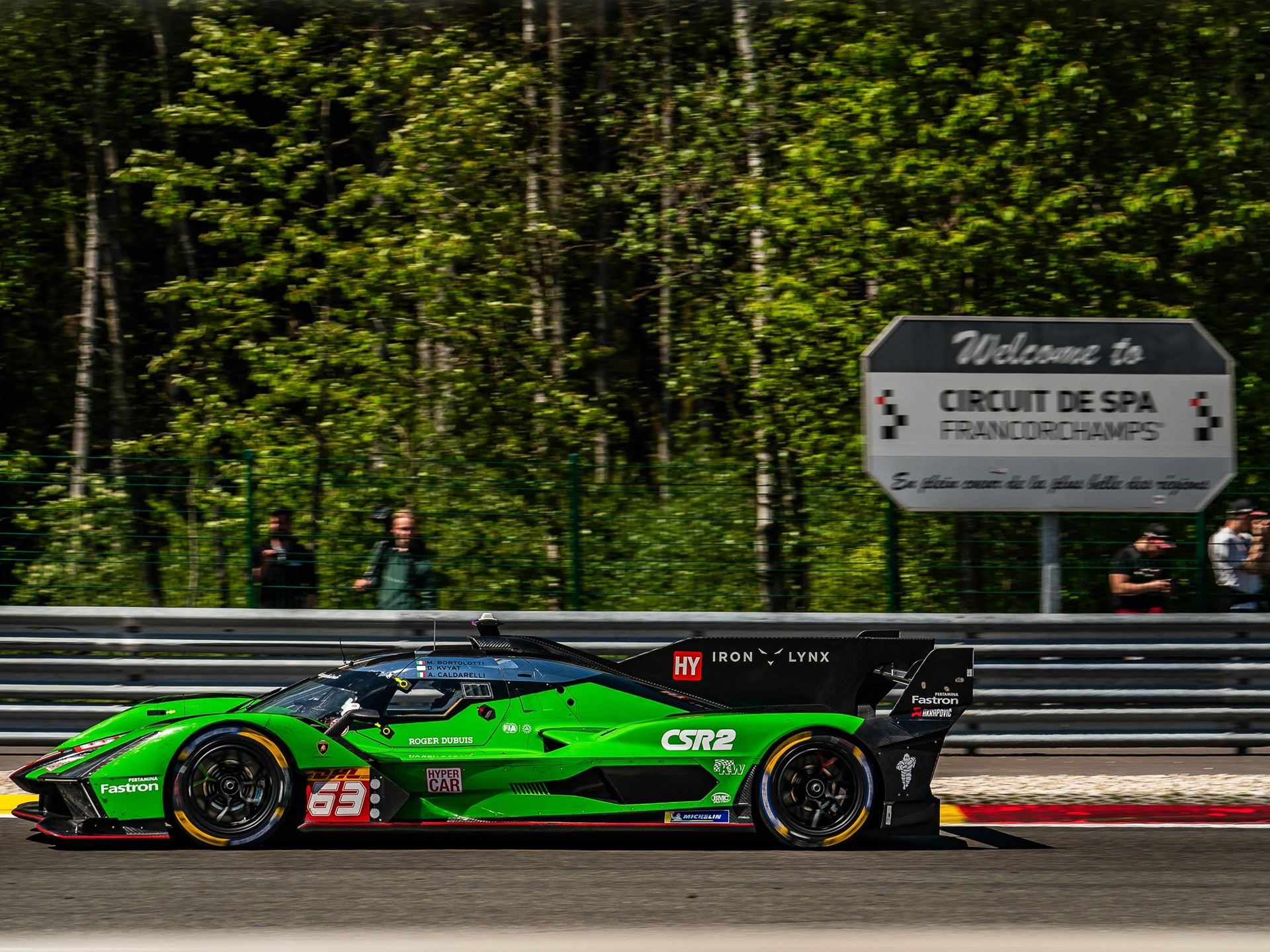 Lamborghini Sc63 Heads To Le Mans Carrying Points, Progress, And One Cracked Axle 19 Lamborghini sc63 le mans 2024 maiden season draft c3b5a744 action 009